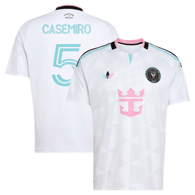 Carlos Casemiro Inter Miami CF adidas 2026 Third Replica Jersey - White