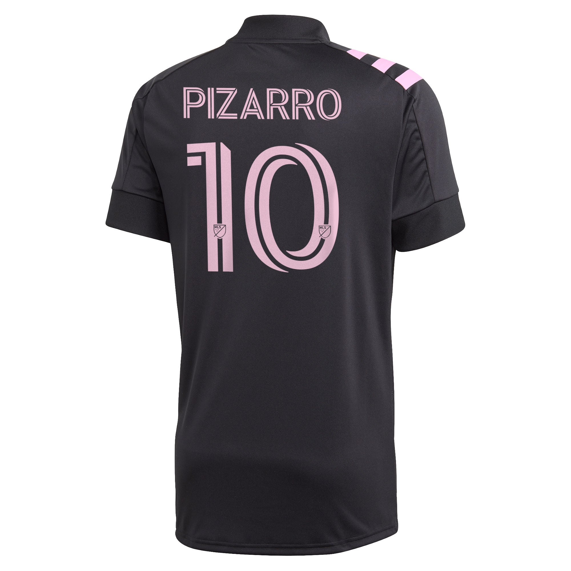 Men's Inter Miami CF adidas Black 2020 Inaugural Away Replica