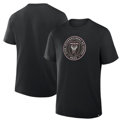 Inter Miami CF Fanatics Logo T-Shirt - Black