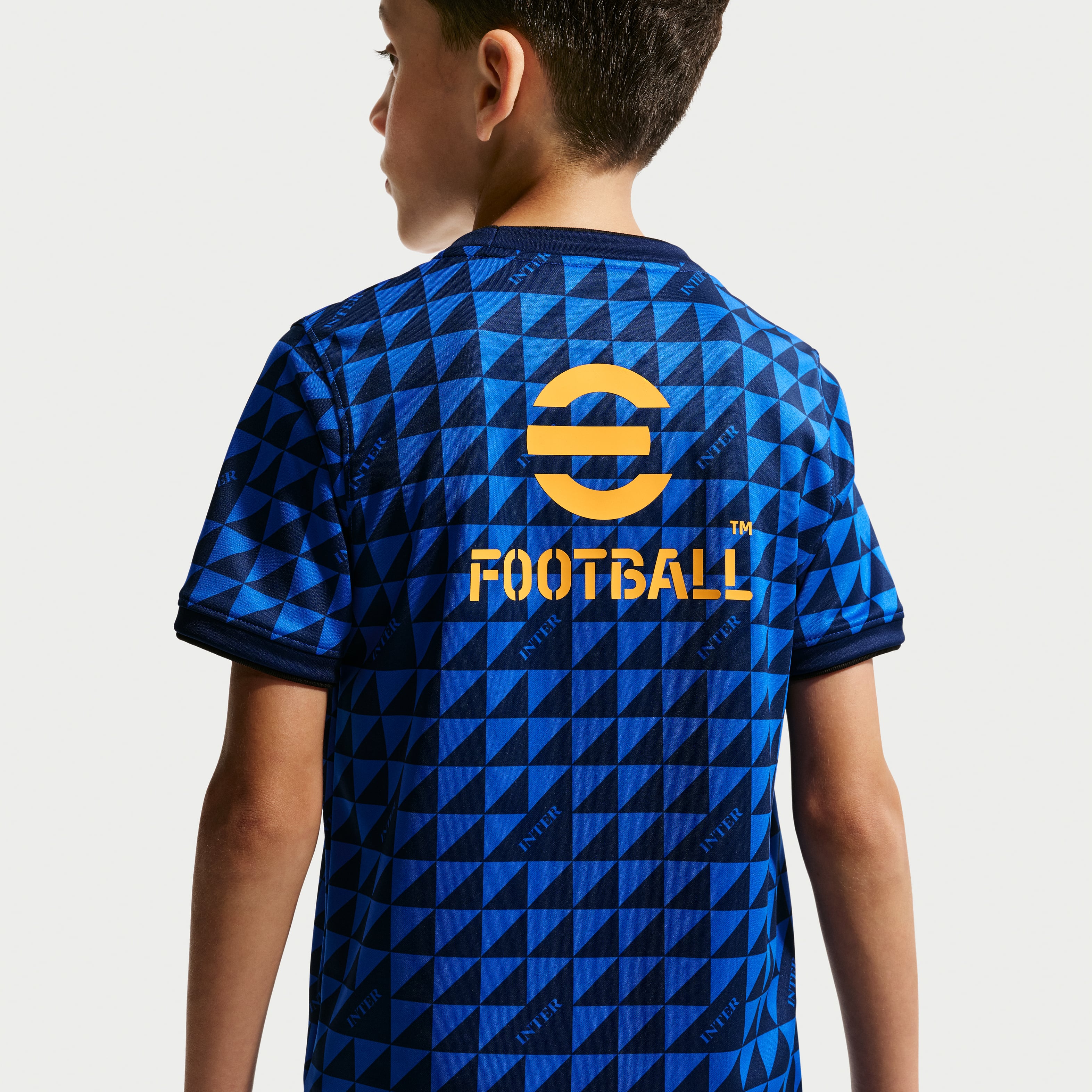 Youth Nike  Blue Inter Milan 2026/27 Away Pre-Match Top