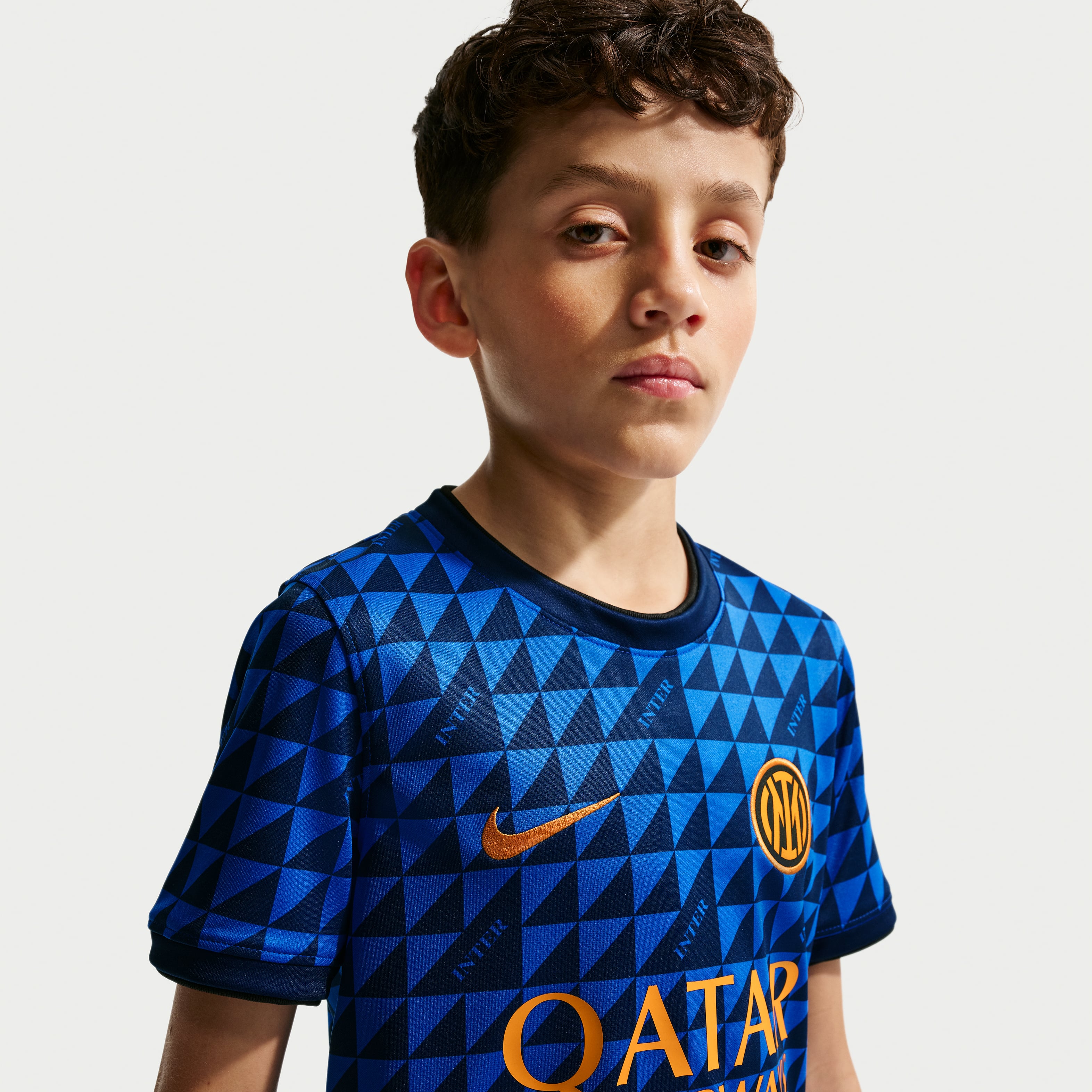 Youth Nike  Blue Inter Milan 2026/27 Away Pre-Match Top