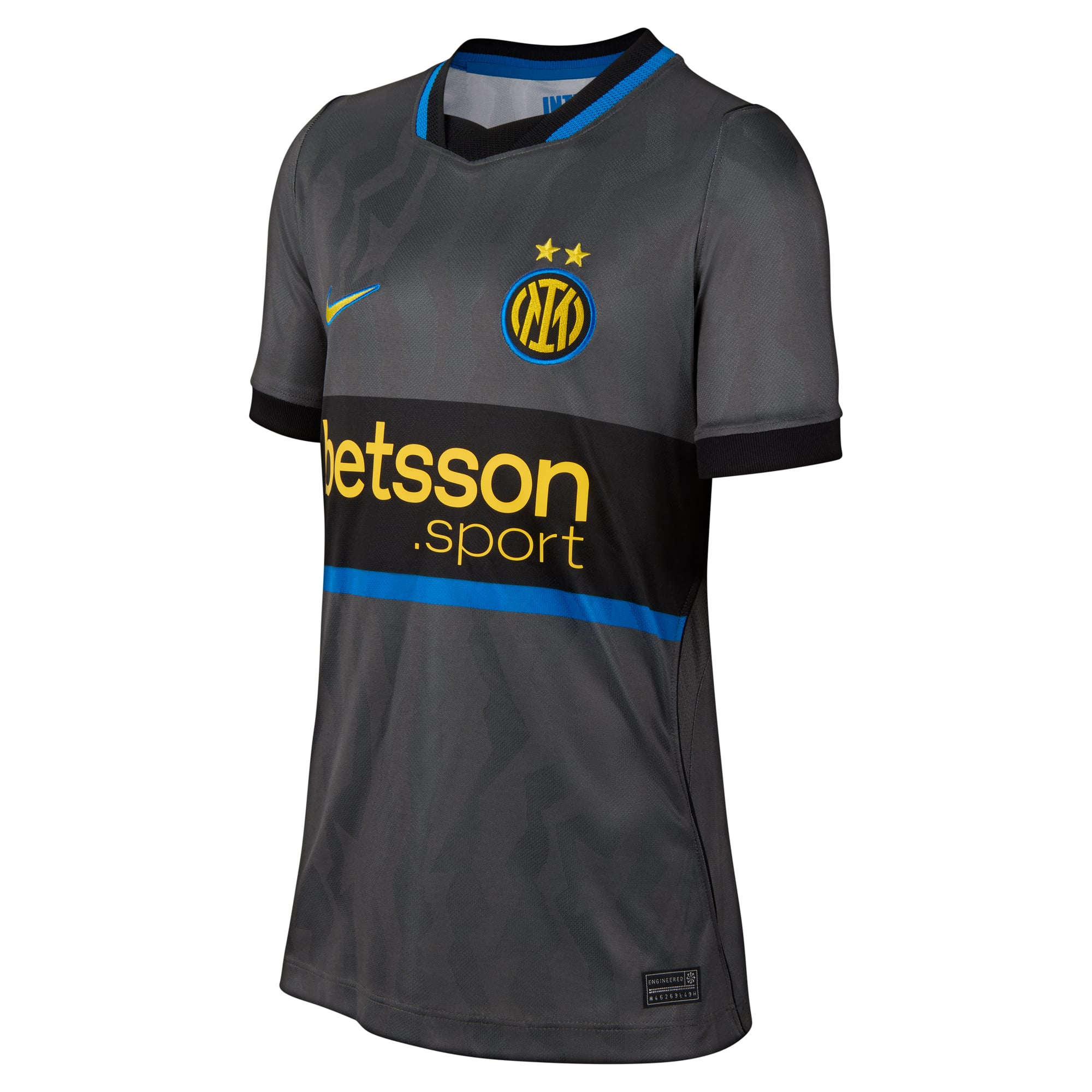 Maillot réplique Nike gris Inter Milan 2026/27 Third Stadium pour jeunes