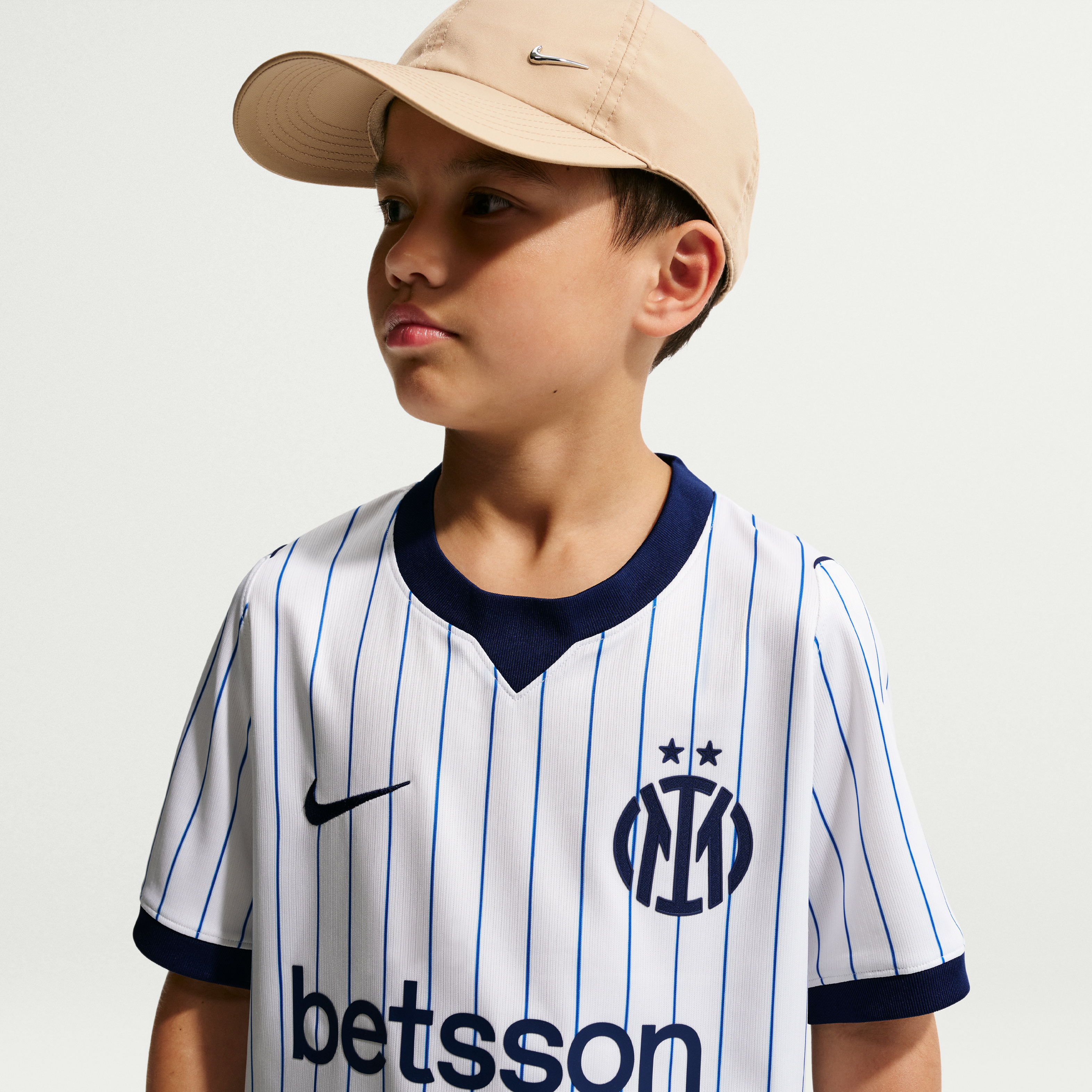 Maillot réplique Nike blanc Inter Milan extérieur 2026/27 pour jeunes