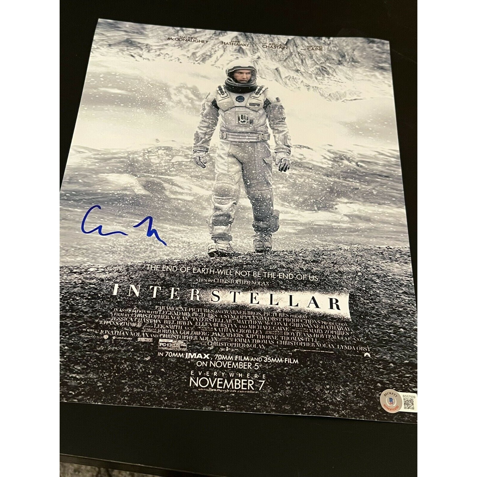 Interstellar Imax Camera Interstellar Imax Poster
