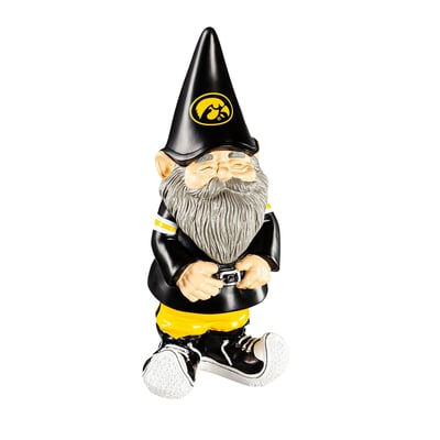 Iowa Hawkeyes 11'' Resin Garden Gnome