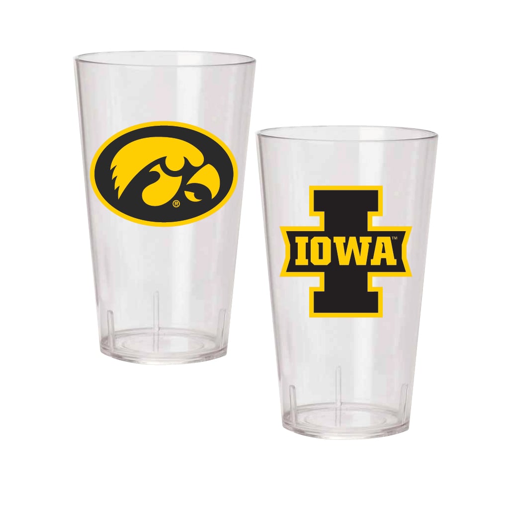 Ensemble de deux gobelets isothermes Iowa Hawkeyes de 710 ml (24 oz) en Tritan