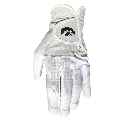 Iowa Hawkeyes Cool Mesh Cabretta Leather Golf Glove