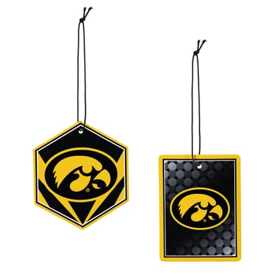 Iowa Hawkeyes Hanging Air Fresheners, Set of 4
