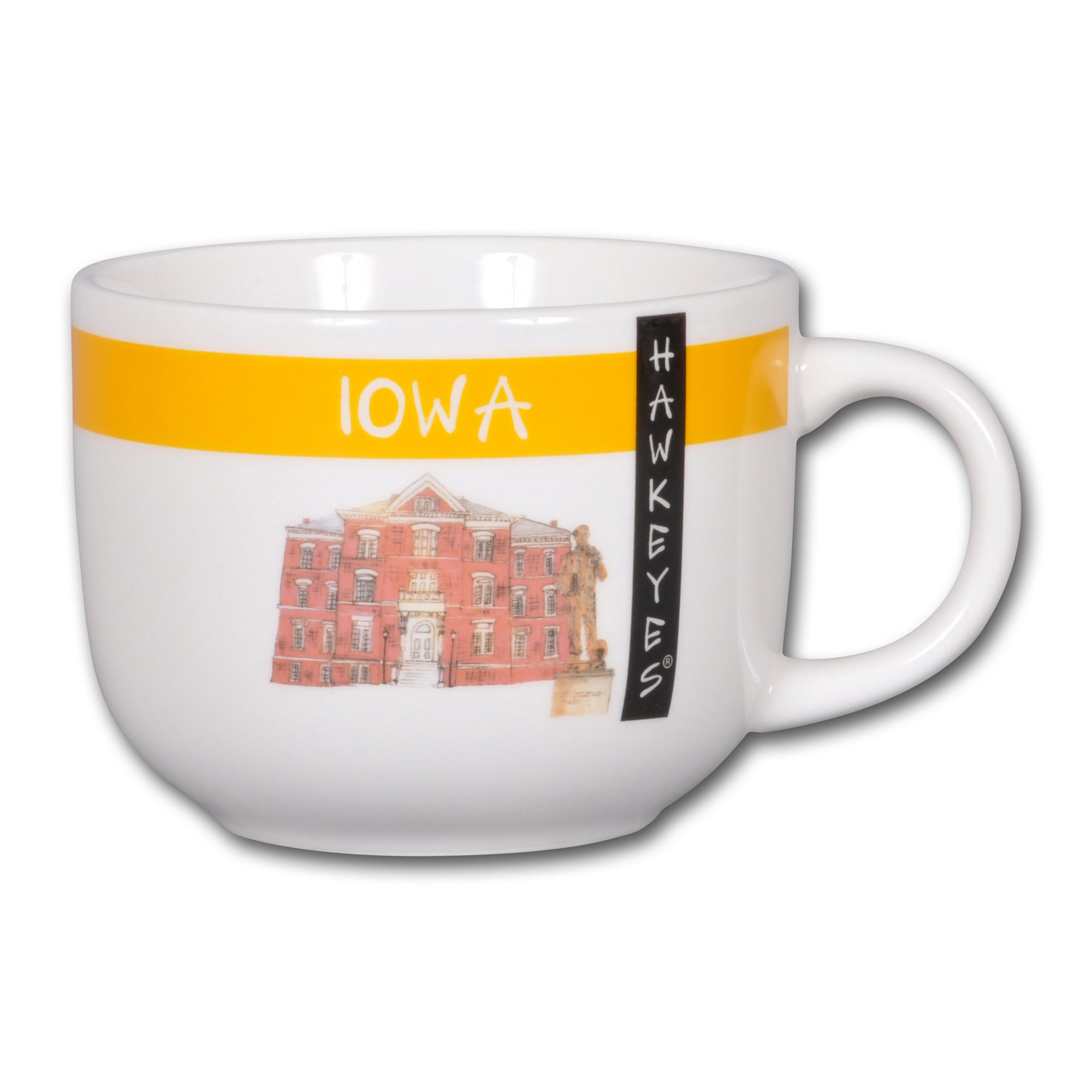 Mug à soupe de l'équipe des Iowa Hawkeyes