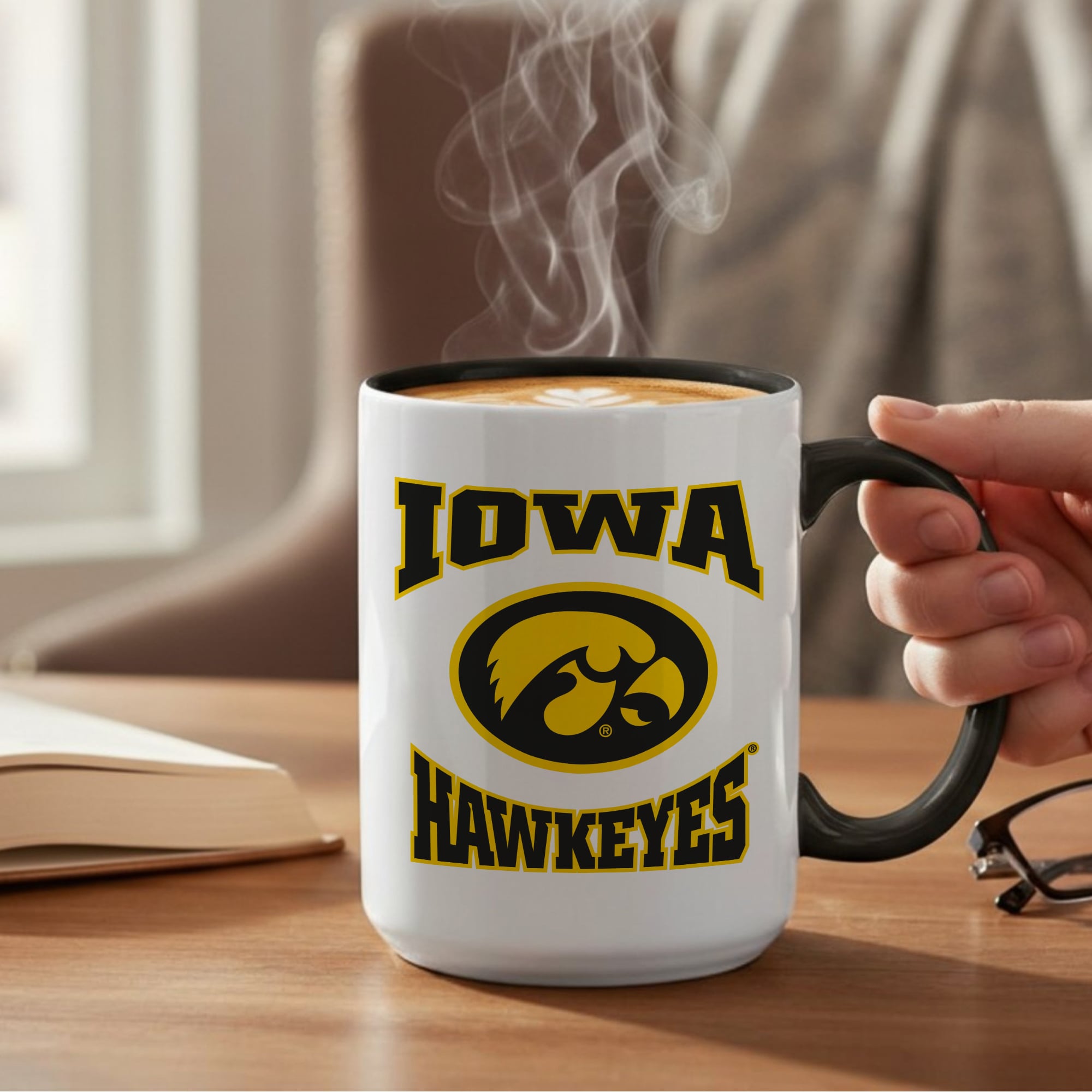 Iowa Hawkeyes Two-Piece 15oz. Combo Mug Set