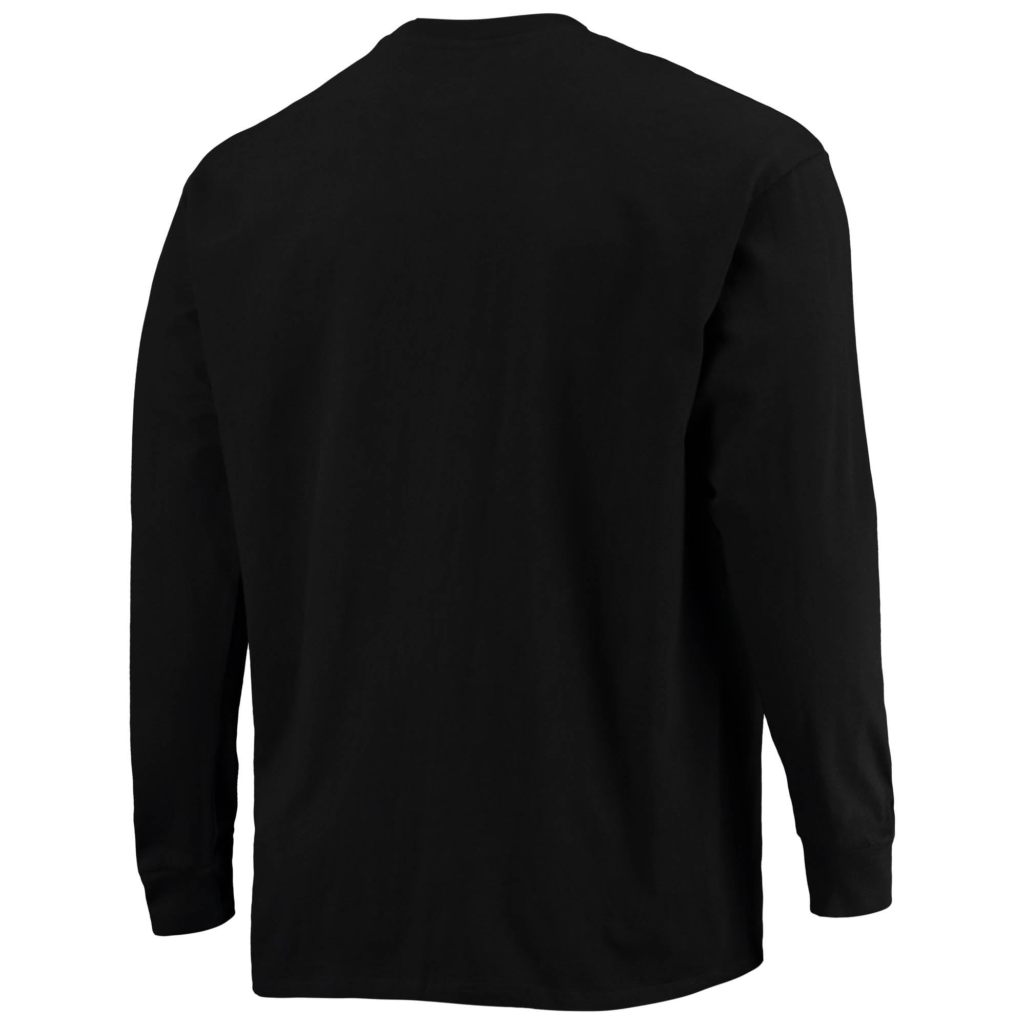 T-shirt à manches longues pour hommes Champion Black Iowa Hawkeyes Tailles Big & Tall 2-Hit