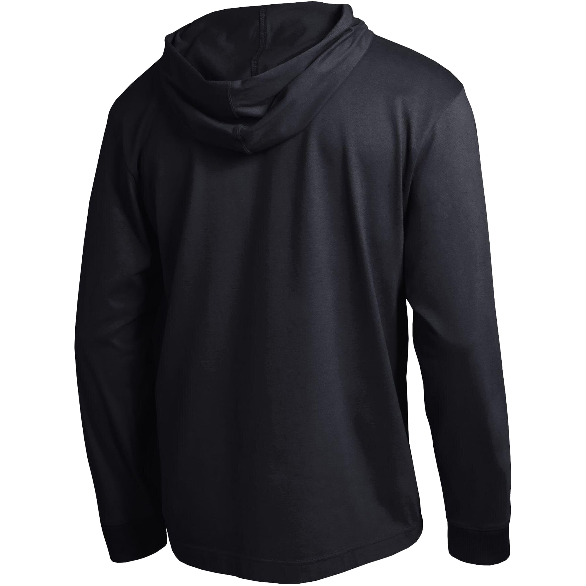 Men's Champion Black Iowa Hawkeyes Operation Hat Trick Camo Script Hooded Long Sleeve T-Shirt