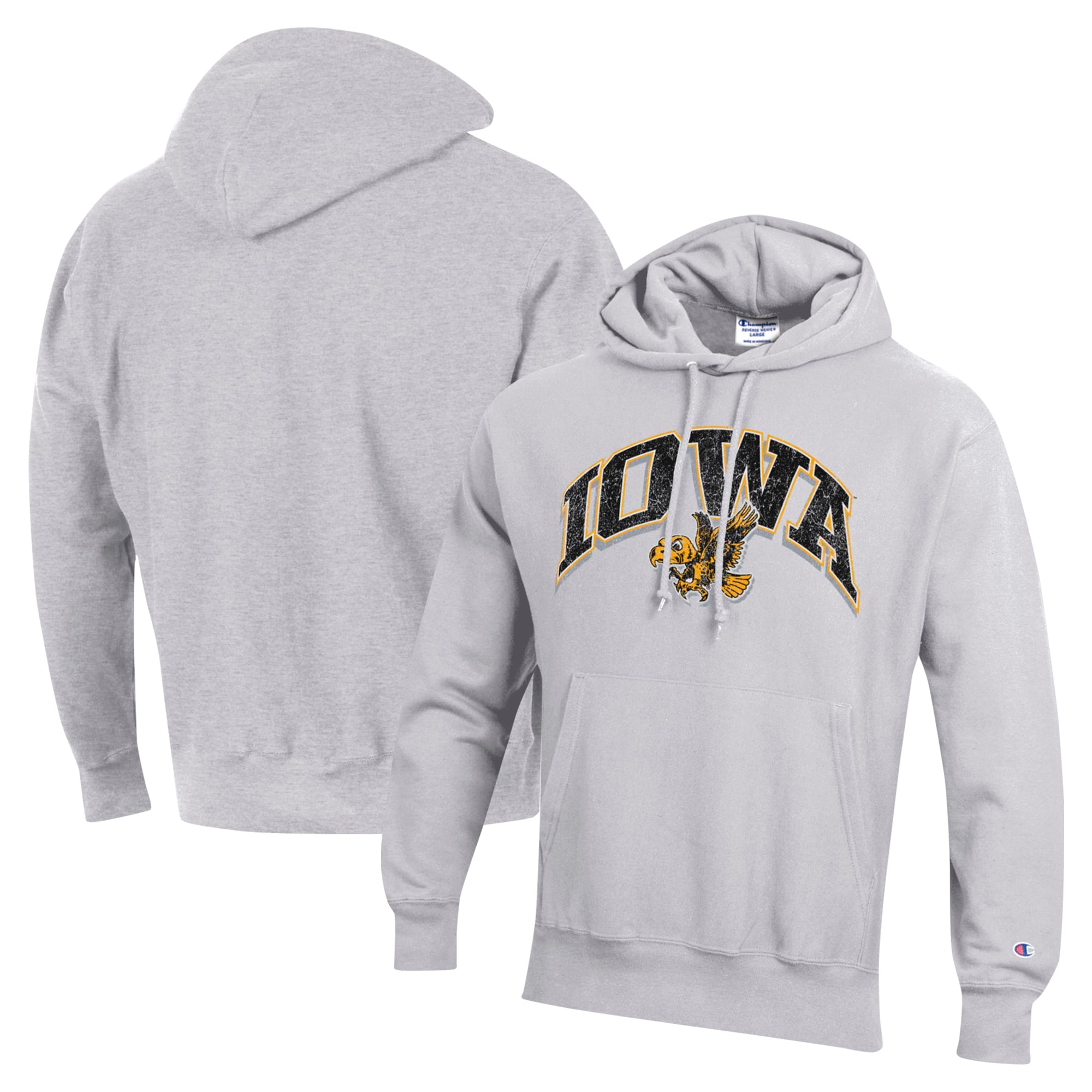 Champion Reverse Weave IOWA 刺繍トレーナー XL Iowa Wrestling 