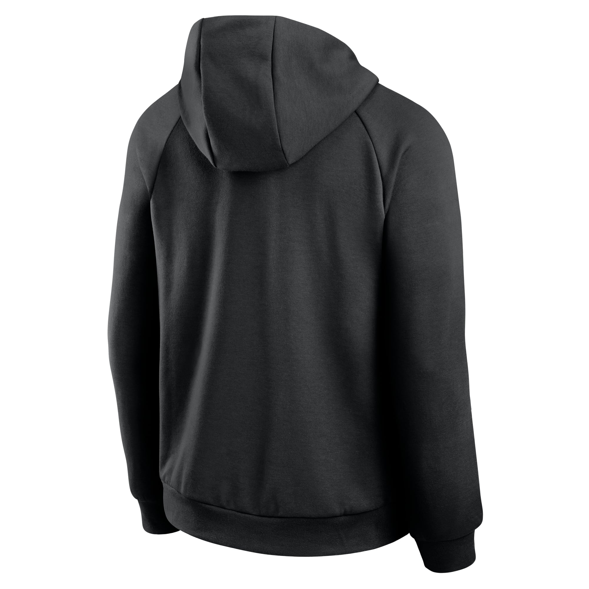 Men's Nike Black Iowa Hawkeyes Courtside Practice Dri-FIT Raglan Fleece Hoodie