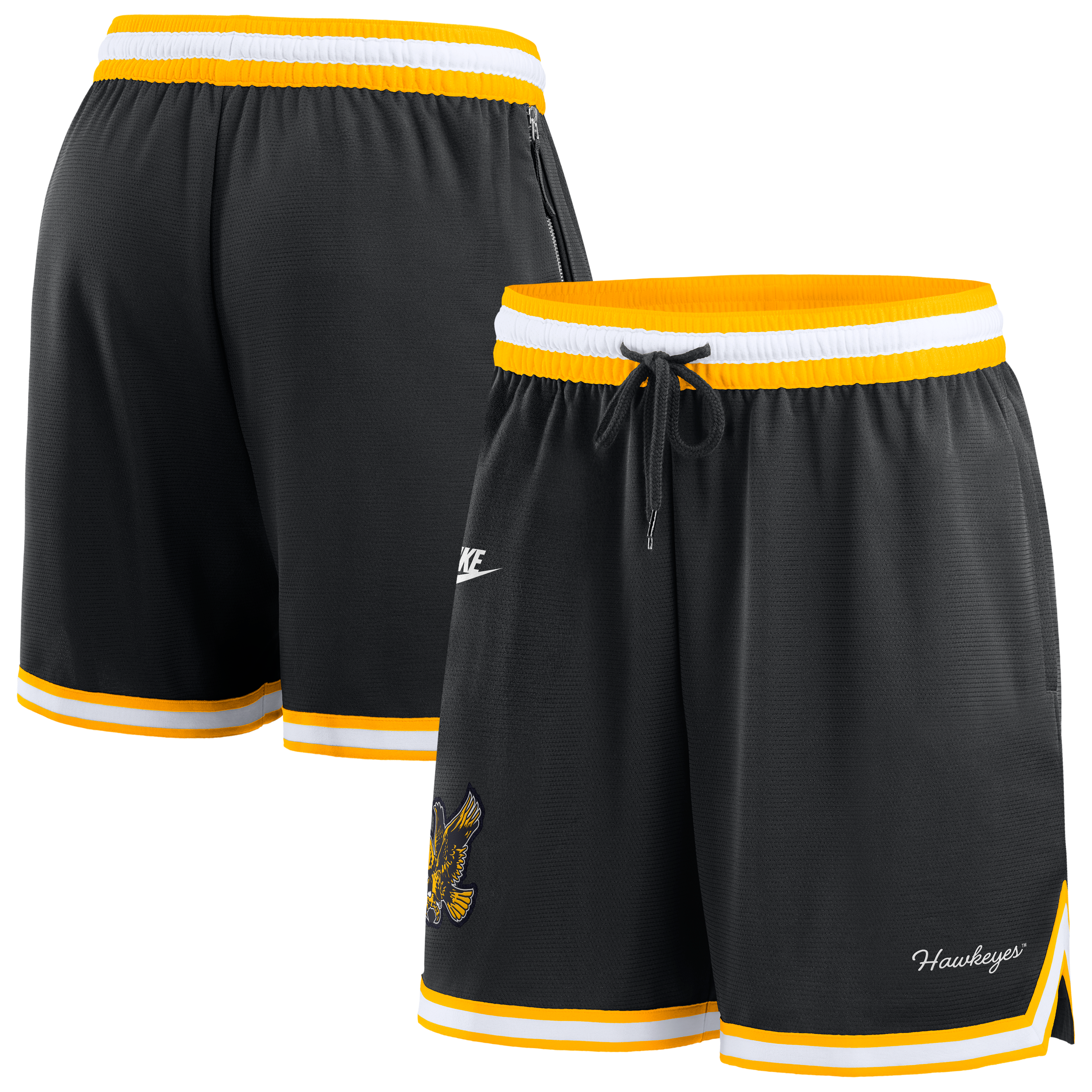Men's Nike Black Iowa Hawkeyes Legacy Dri-FIT Basketball Shorts