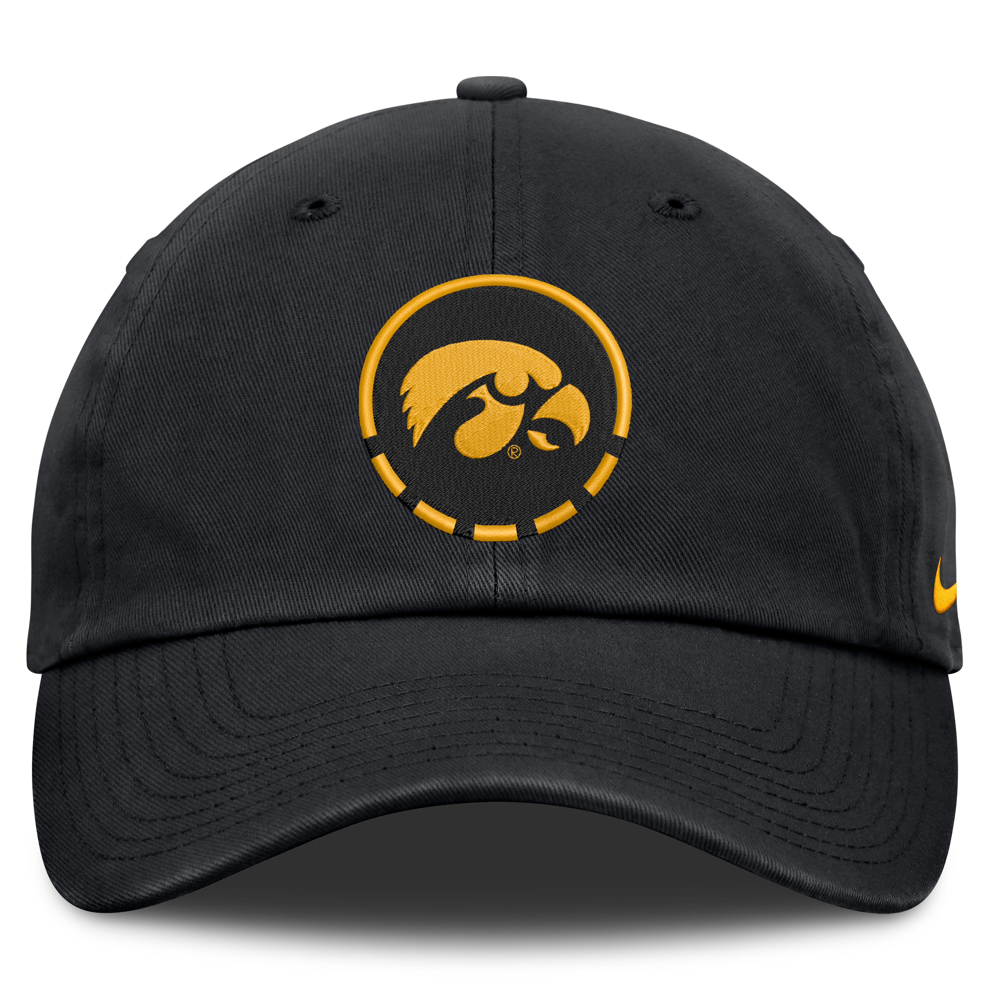 Casquette ajustable Nike noire Iowa Hawkeyes Primetime Basketball Club pour homme