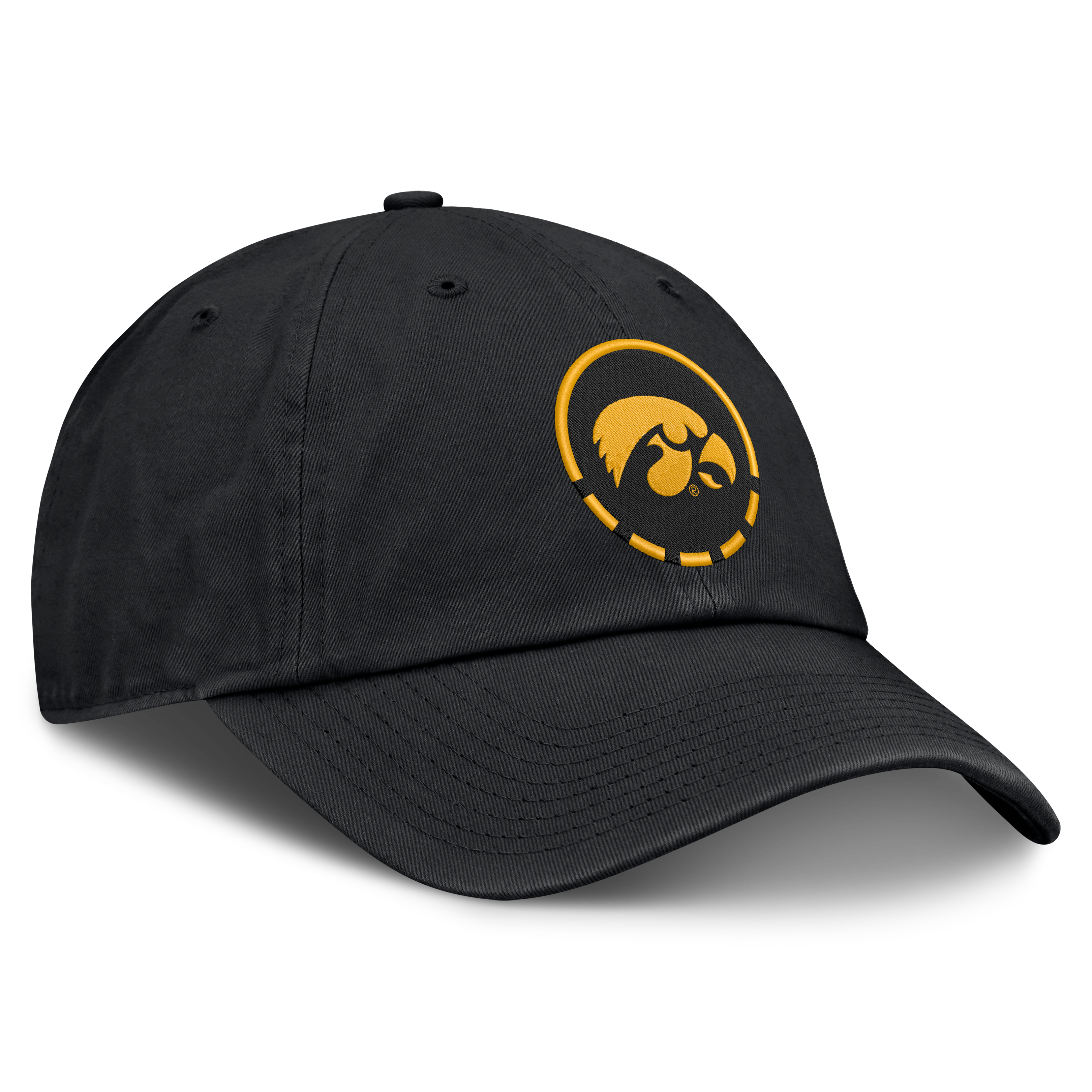 Casquette ajustable Nike noire Iowa Hawkeyes Primetime Basketball Club pour homme