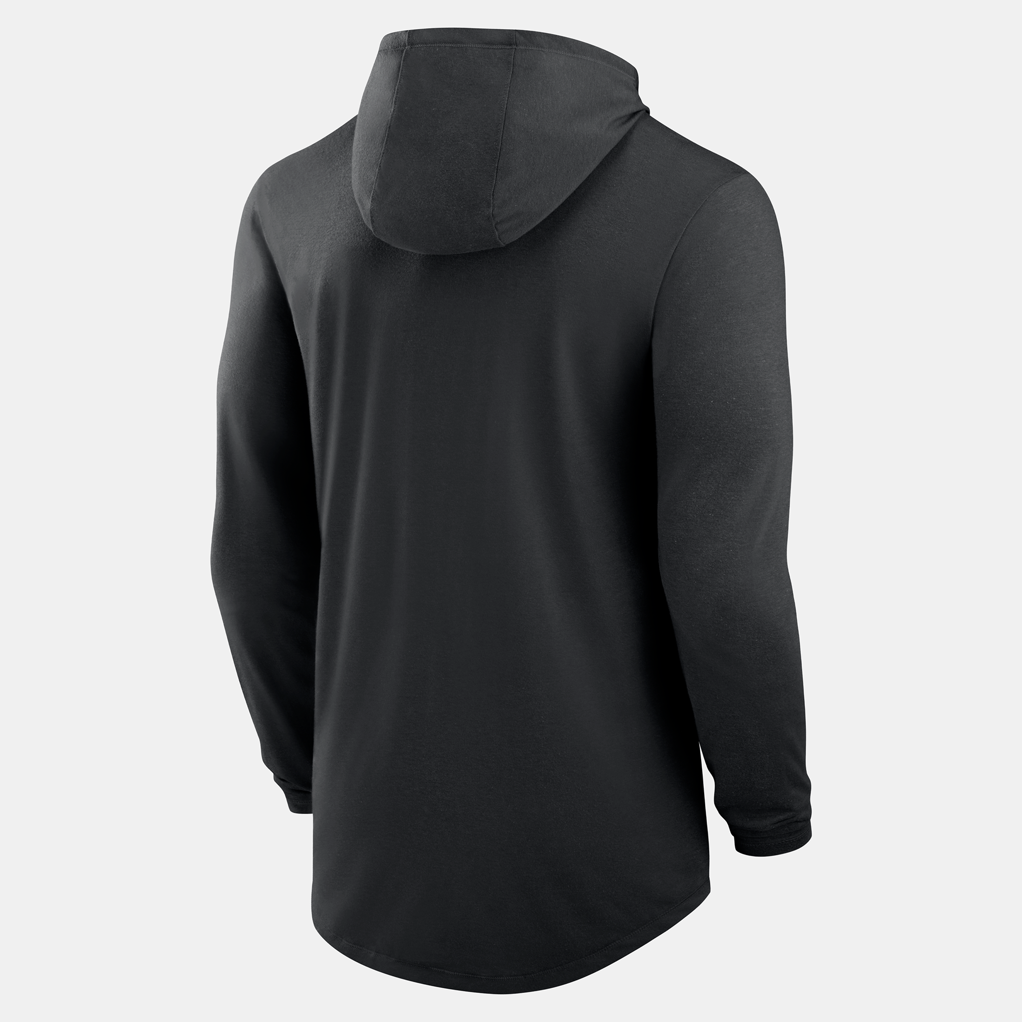 Men's Nike Black Iowa Hawkeyes Primetime Pattern Tri-Blend Dri-FIT Long Sleeve Hooded T-Shirt