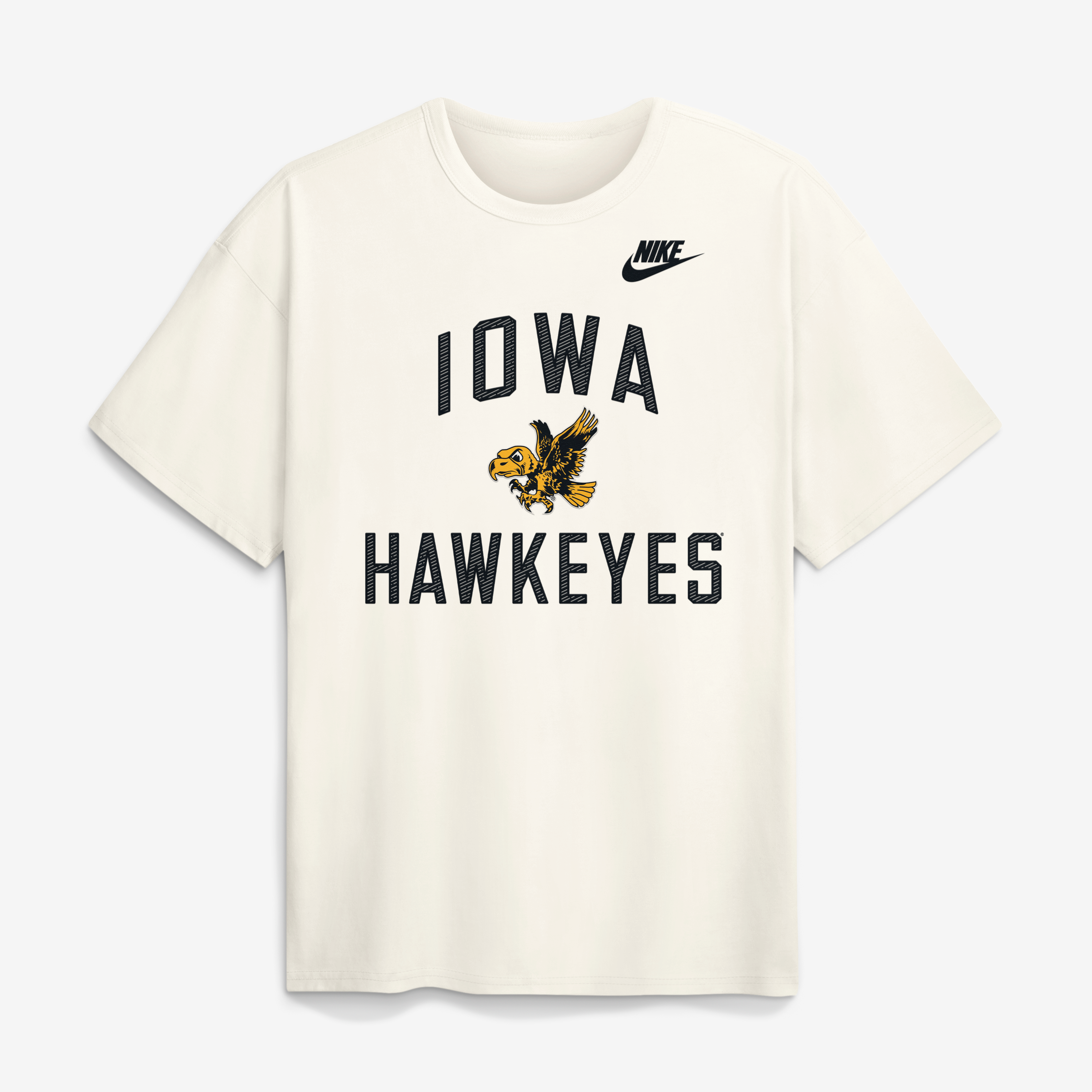 T-shirt Nike crème Iowa Hawkeyes Legacy Max90 pour homme