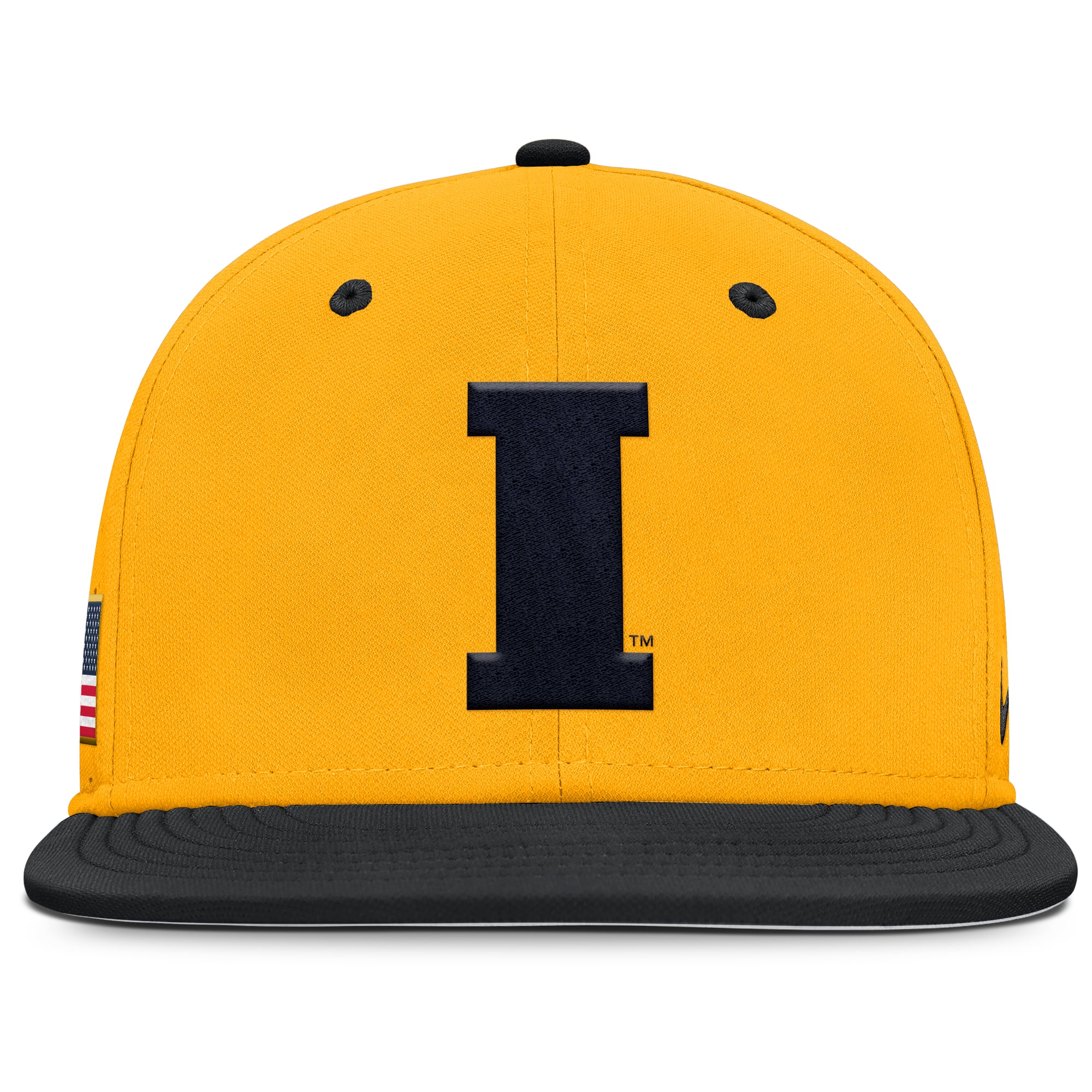 Casquette ajustée Nike Gold Iowa Hawkeyes Dugout True Dri-FIT pour homme