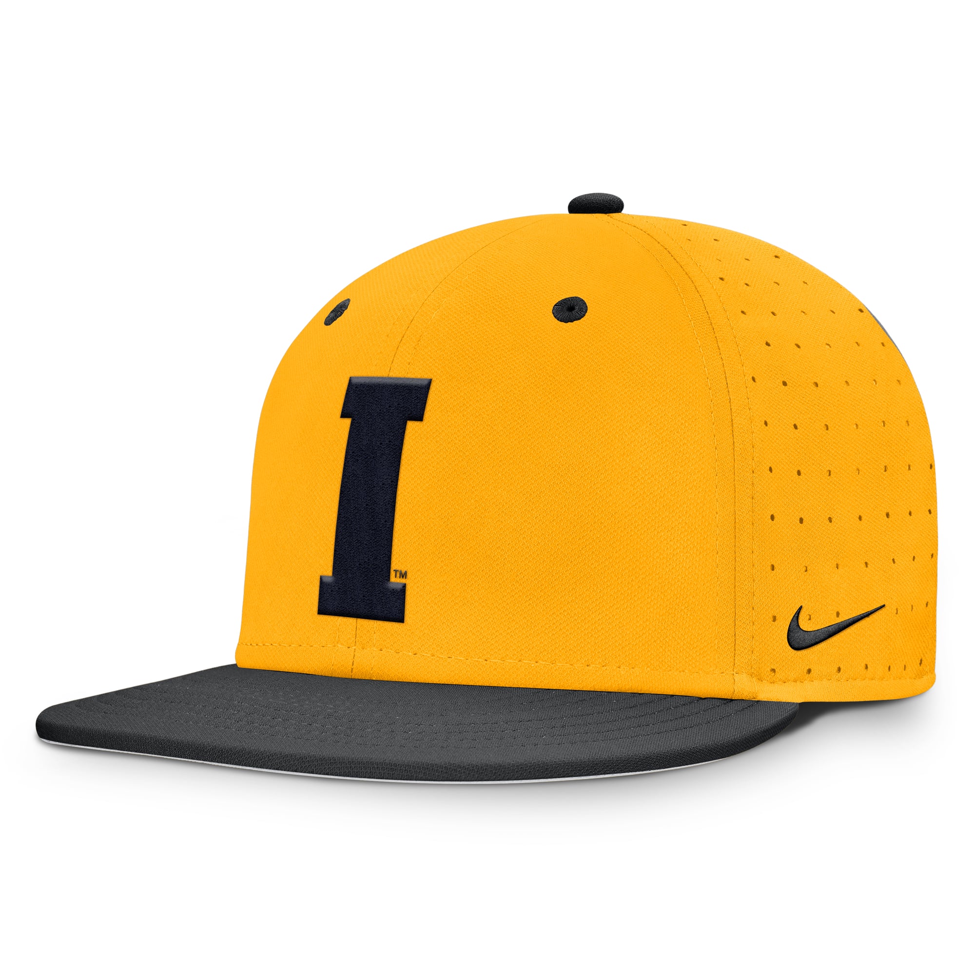 Casquette ajustée Nike Gold Iowa Hawkeyes Dugout True Dri-FIT pour homme