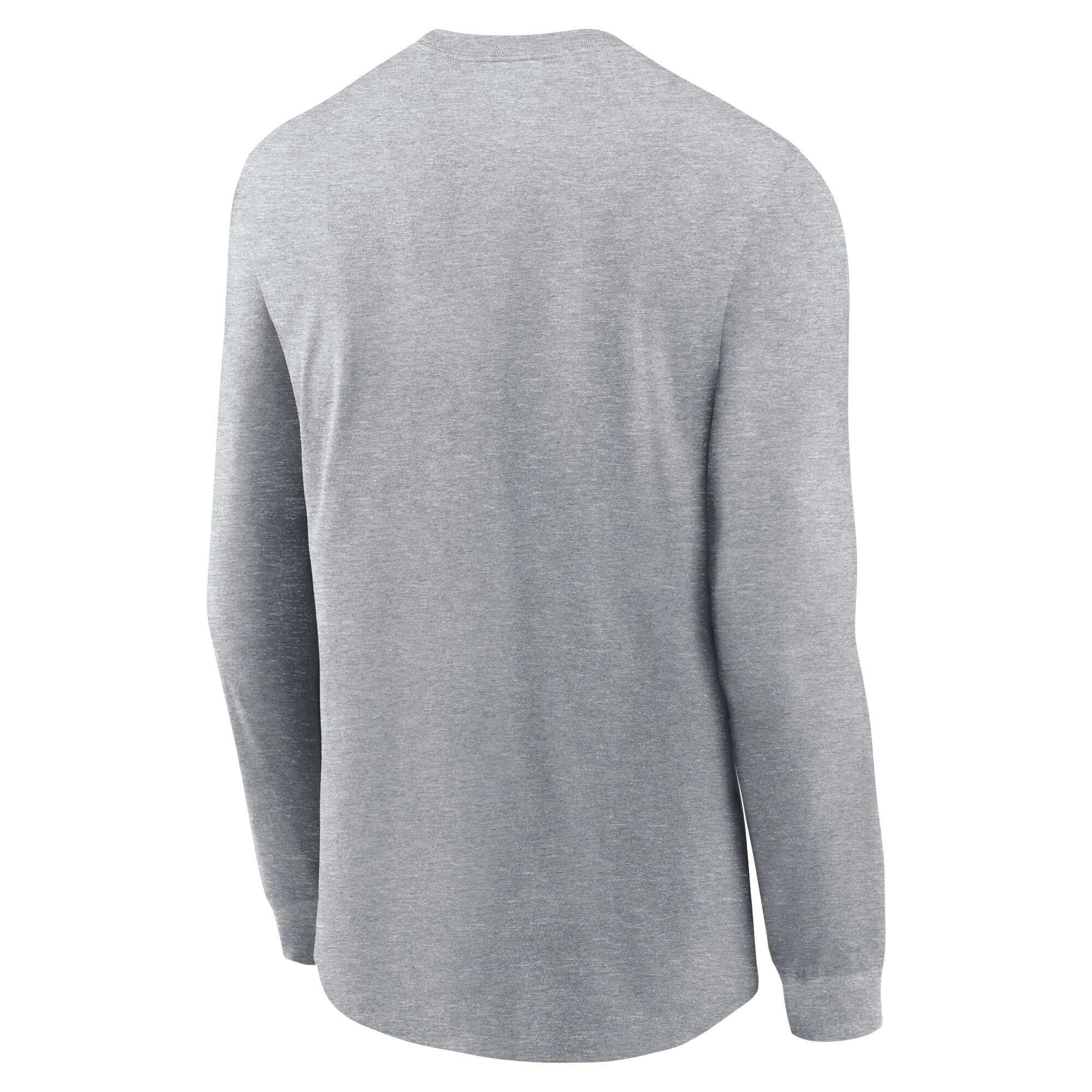 Men's Nike Heather Gray Iowa Hawkeyes Alternate Logo Long Sleeve T-Shirt