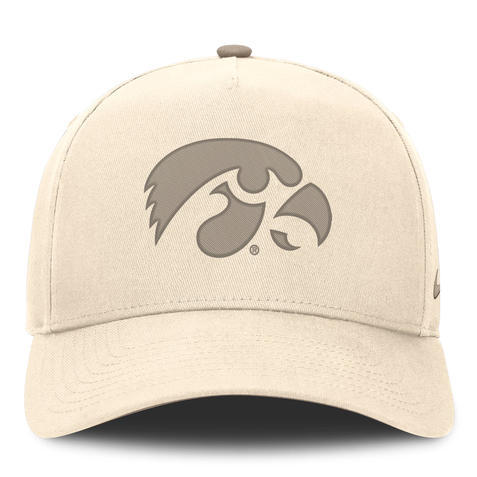 Casquette ajustable Nike Natural Iowa Hawkeyes Rise pour homme