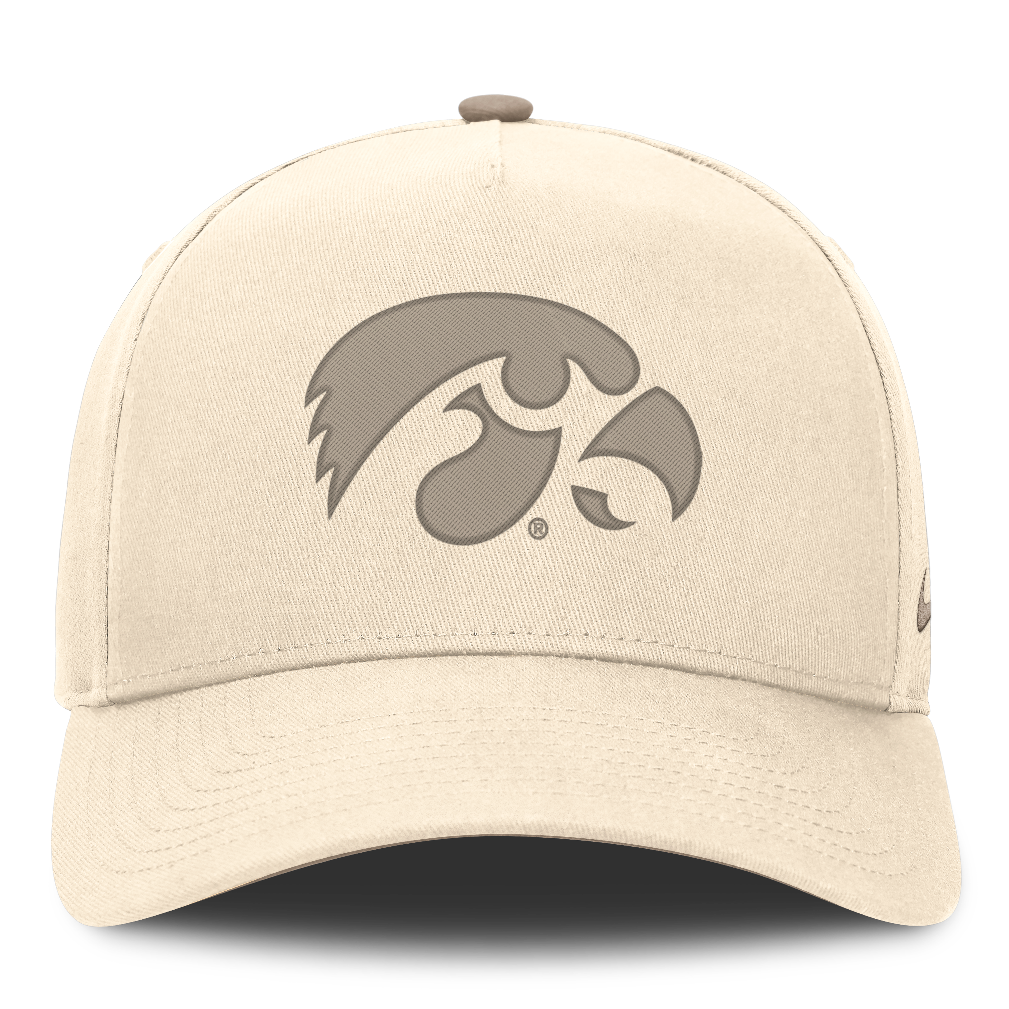 Casquette ajustable Nike Natural Iowa Hawkeyes Rise pour homme