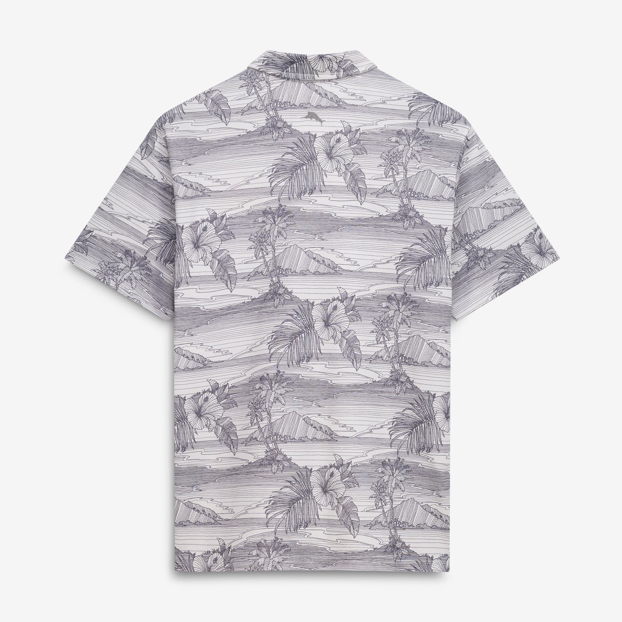 Polo Tommy Bahama gris Iowa Hawkeyes Corsica Coast IslandZone pour homme