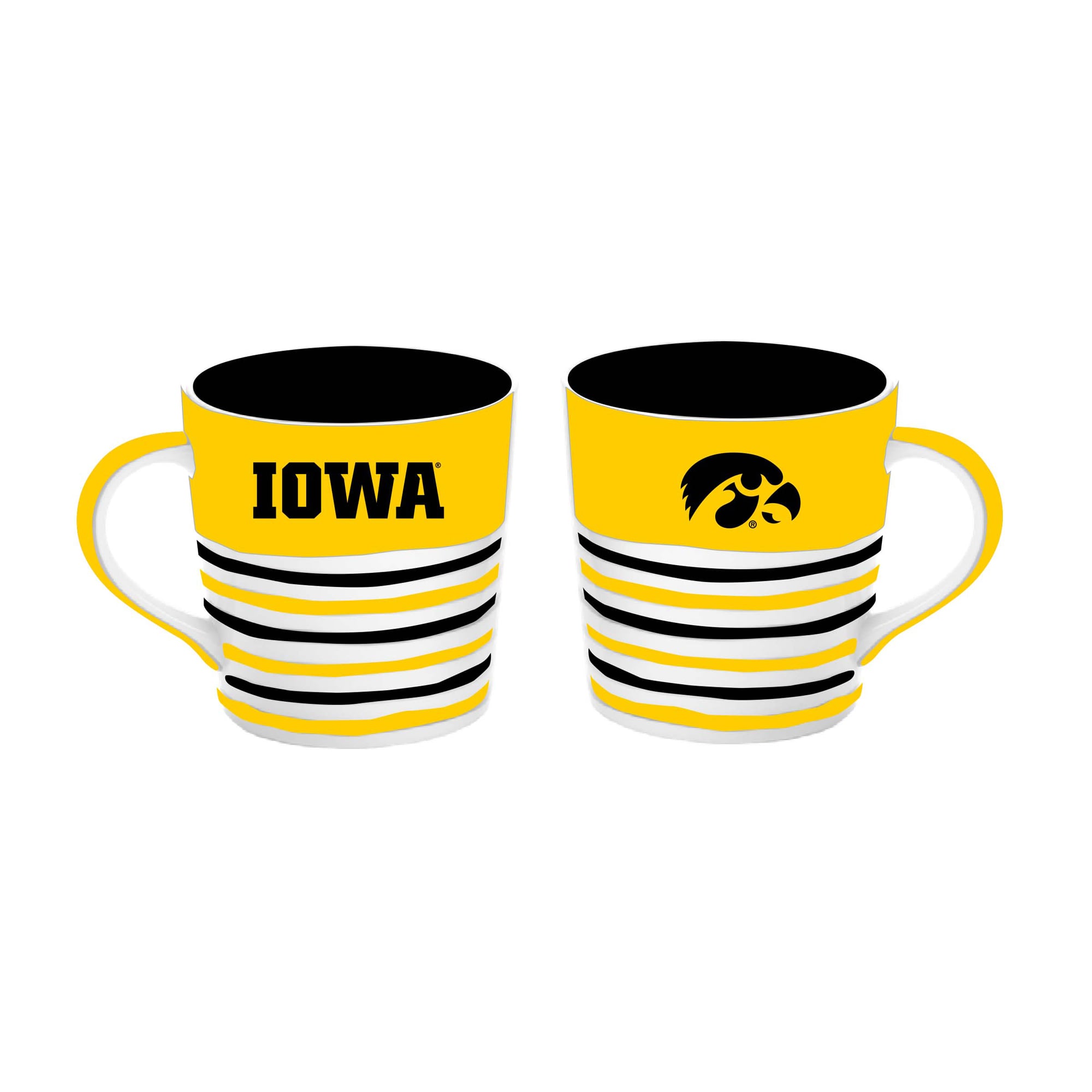 The Memory Company Iowa Hawkeyes 15oz. Ceramic Americano Mug