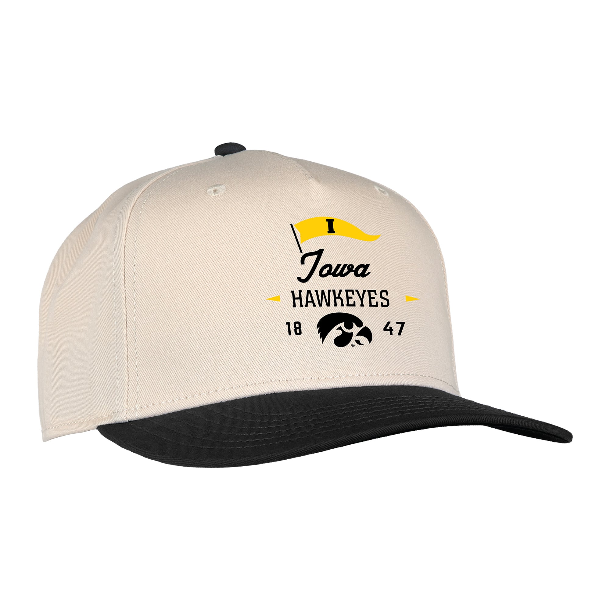 Unisex Ahead Cream Iowa Hawkeyes The 1995 Adjustable Hat