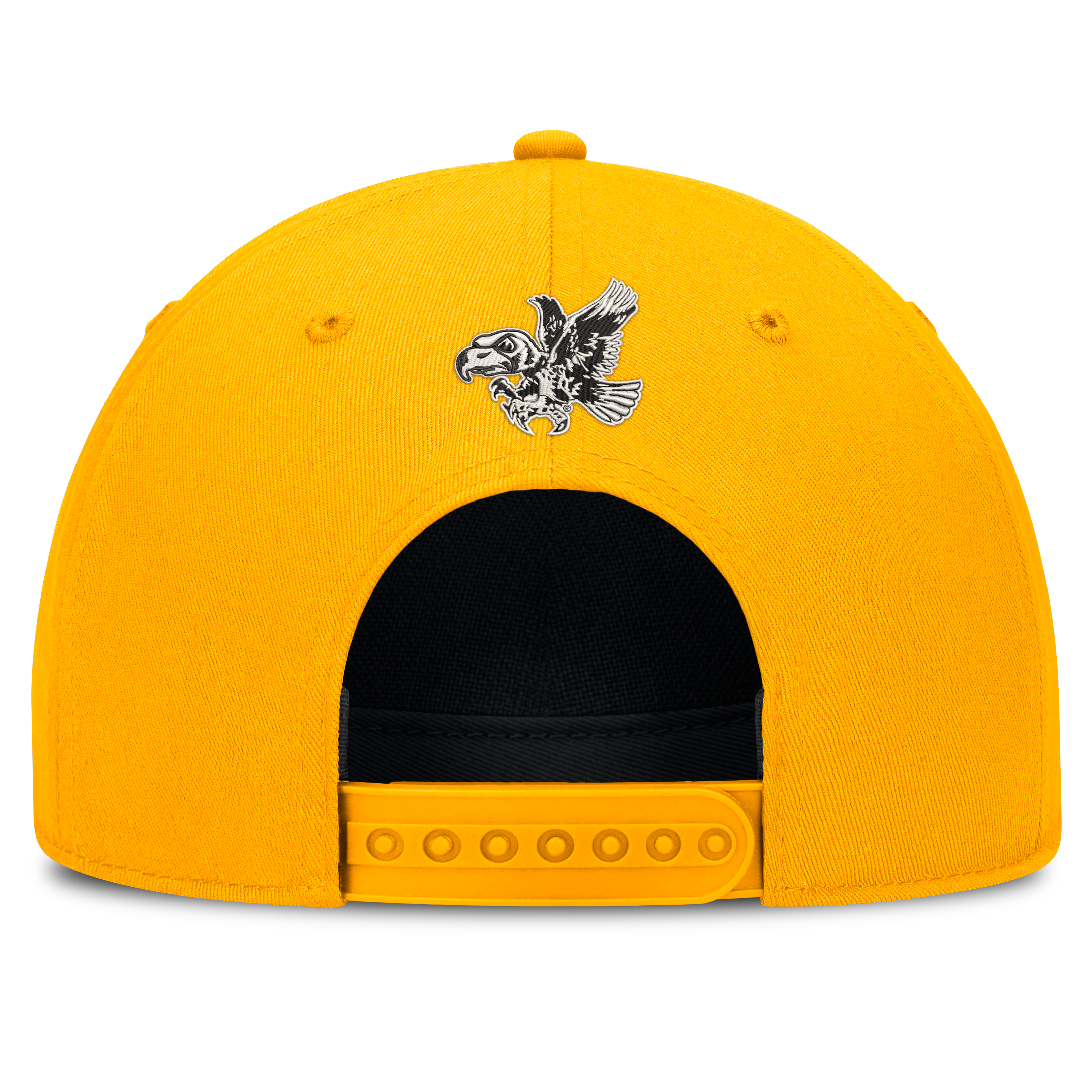 Casquette unisexe Nike Gold Iowa Hawkeyes à lettres et taille ajustable