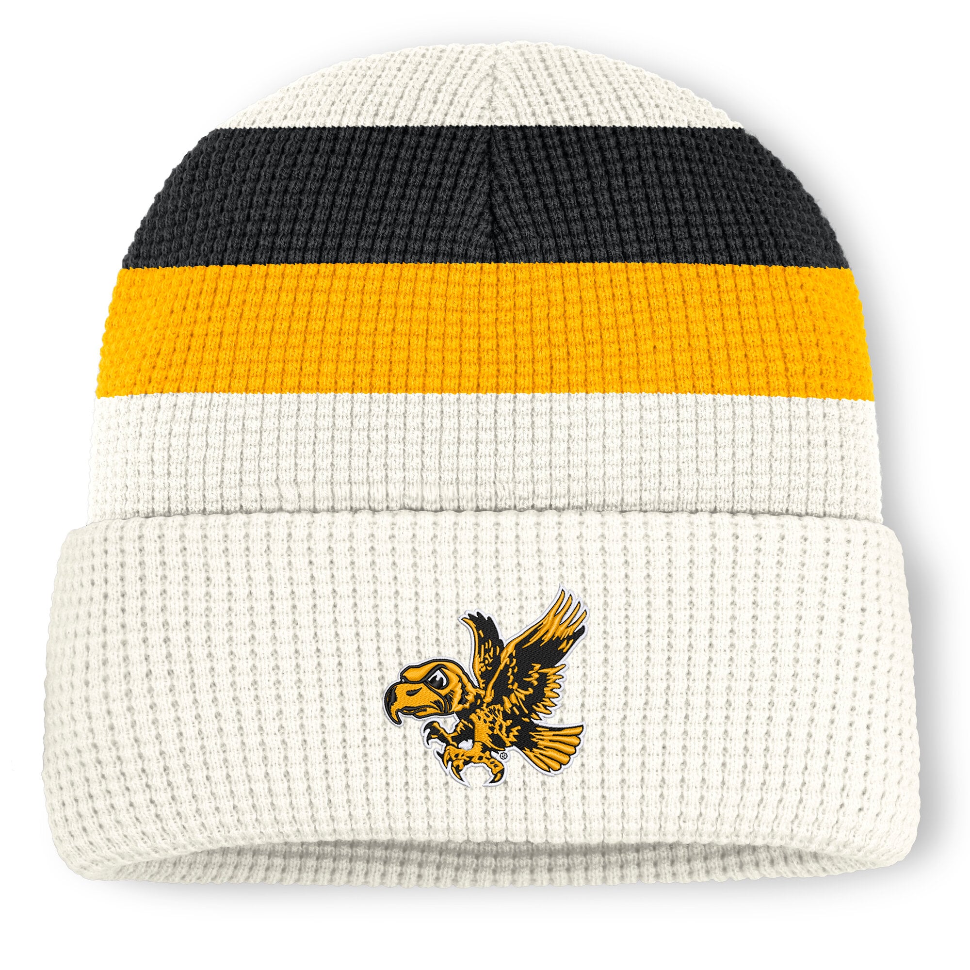Unisex Nike  White Iowa Hawkeyes Legacy Letter Cuffed Knit Hat