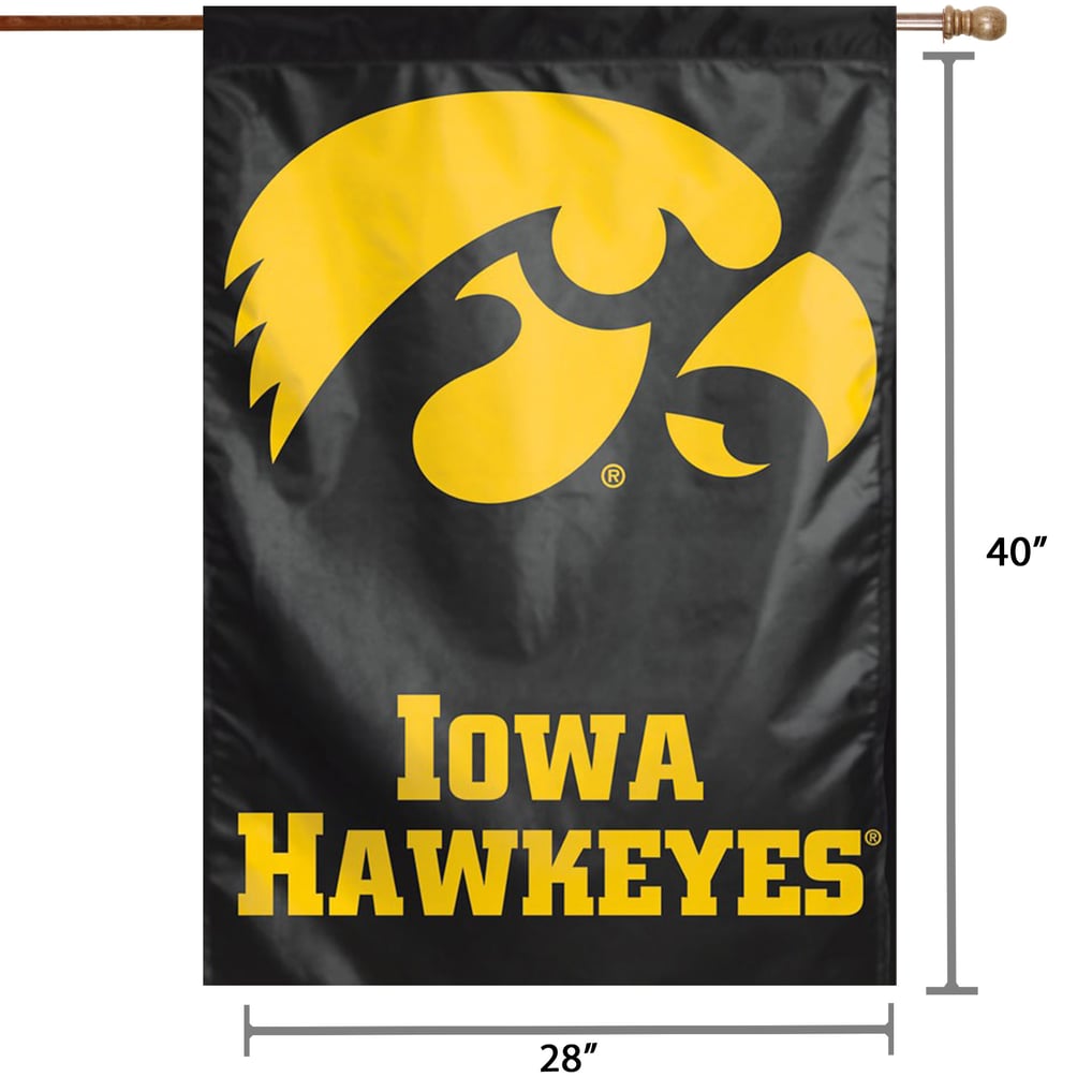 Iowa Hawkeyes WinCraft 28" x 40" Logo Single-Sided Vertical Banner