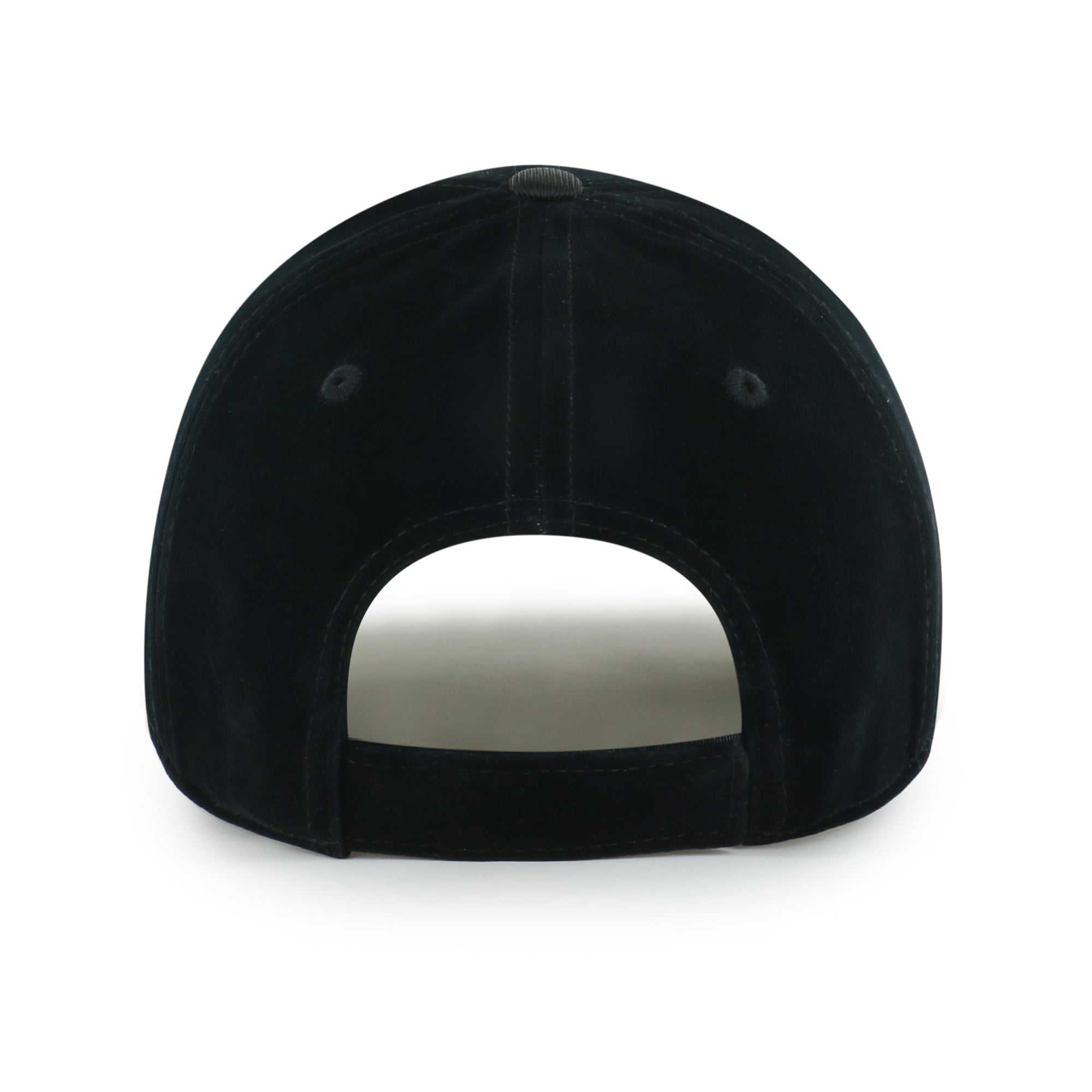 Casquette ajustable pour femme « 47 Black Iowa Hawkeyes » en velours denim avec inscription MVP
