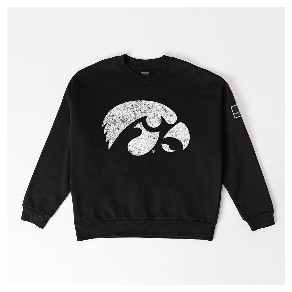 Women's Gameday Couture Black Iowa Hawkeyes Bold Move Black Label ...