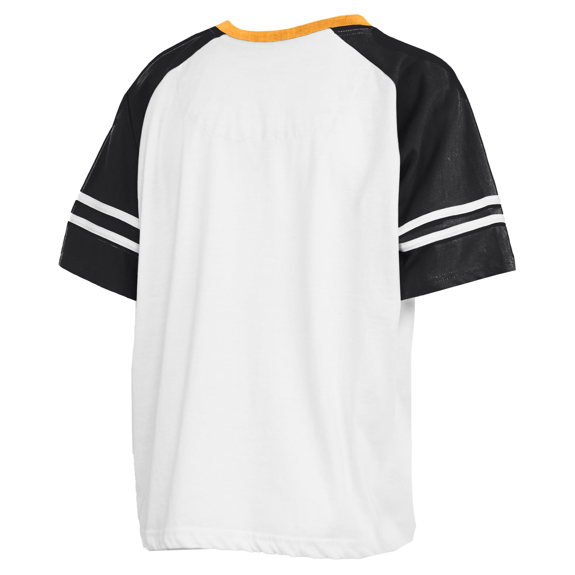 T-shirt Pressbox White Iowa Hawkeyes Sky Colorblock pour femmes