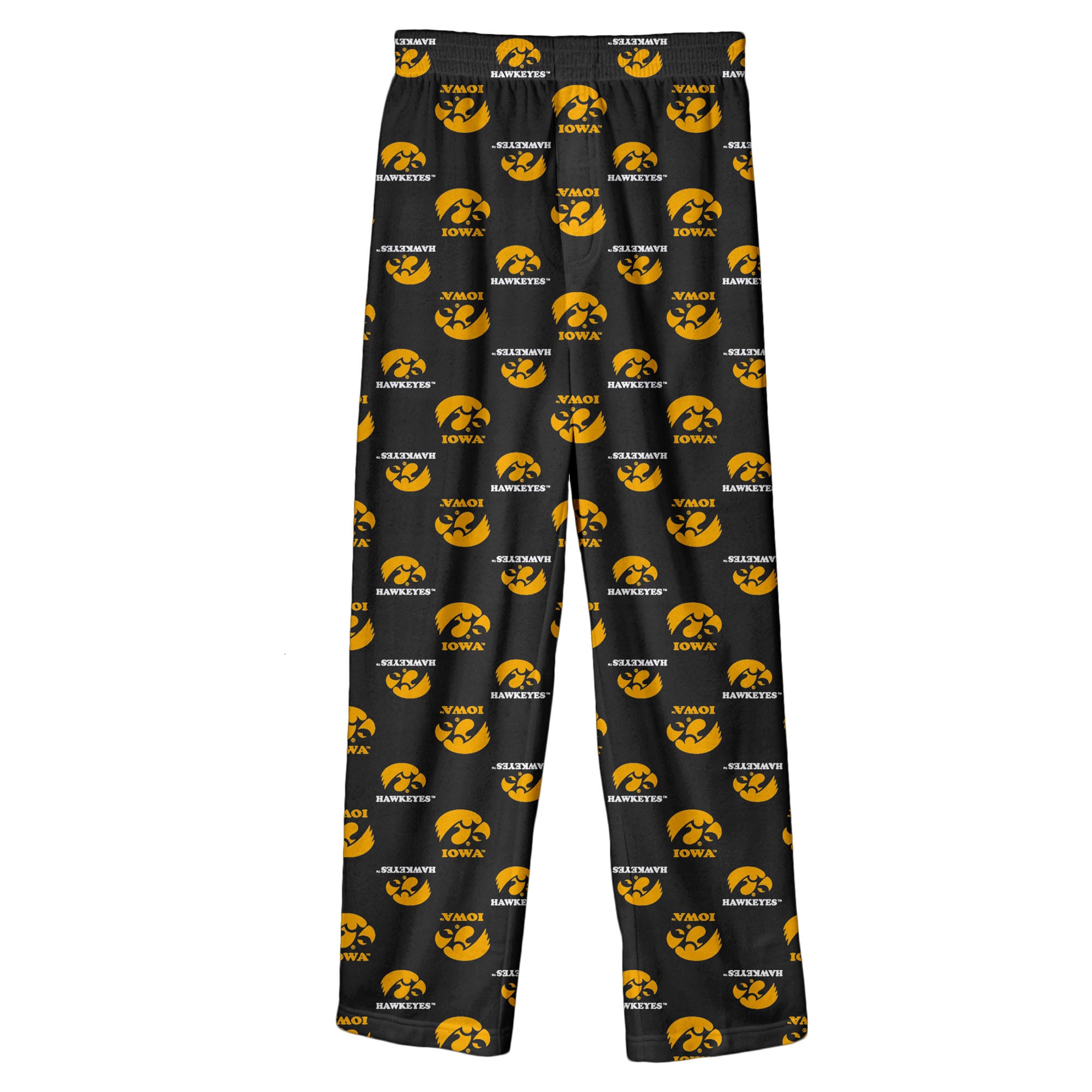 Pantalon d'équipe noir Youth Outerstuff Iowa Hawkeyes