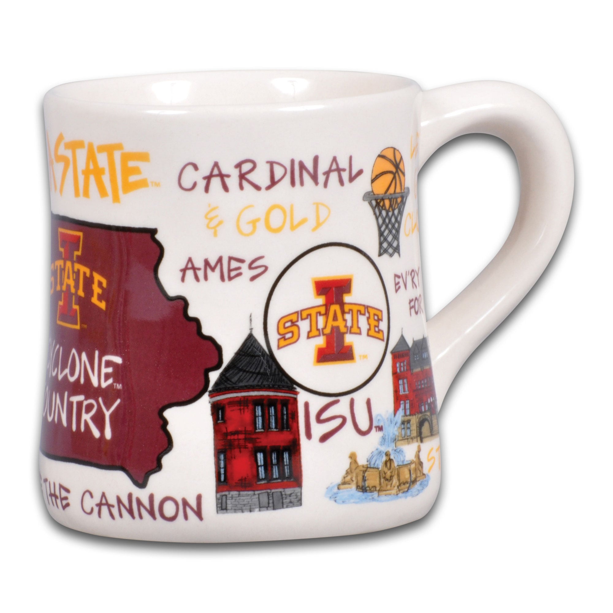 Mug en céramique Icon 20 oz Iowa State Cyclones