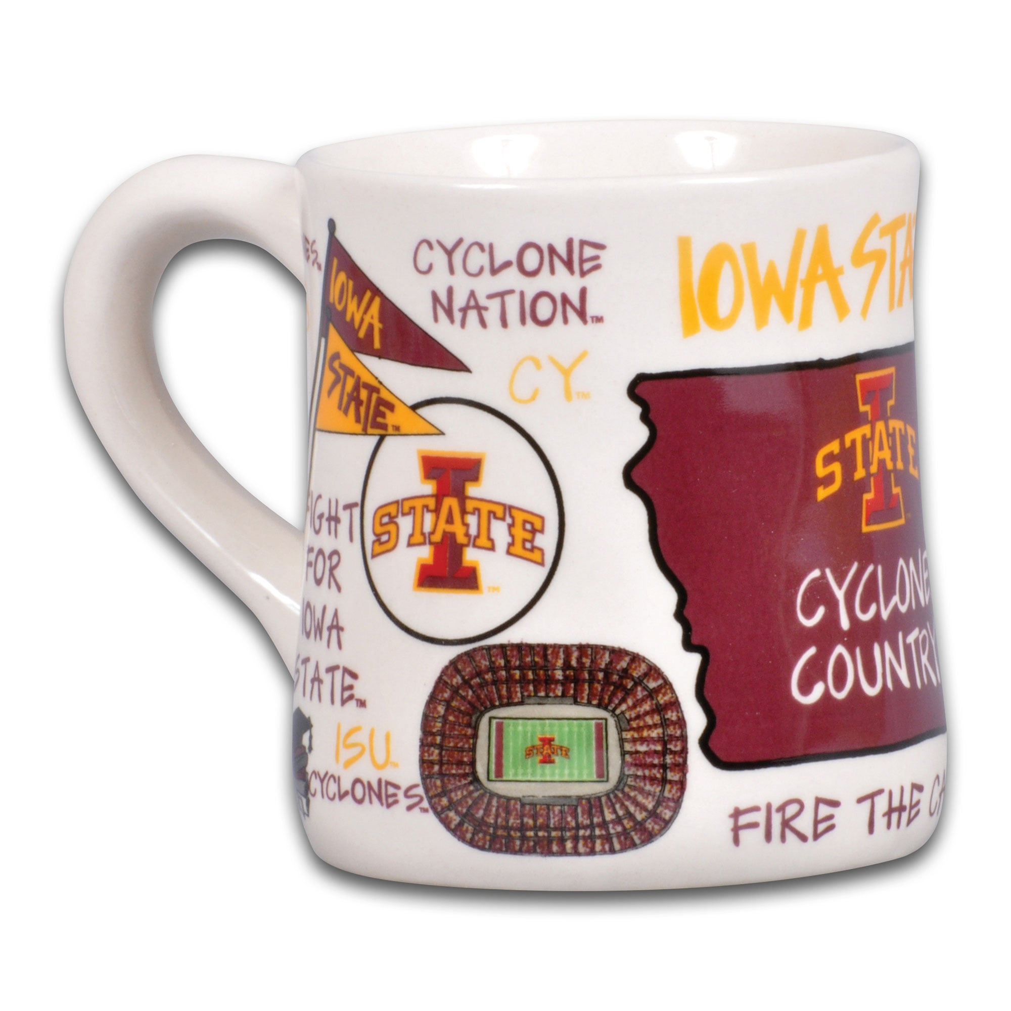 Mug en céramique Icon 20 oz Iowa State Cyclones