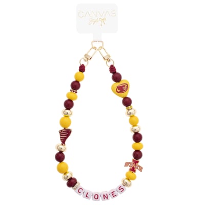 Iowa State Cyclones CANVAS Style Beaded Wrislet