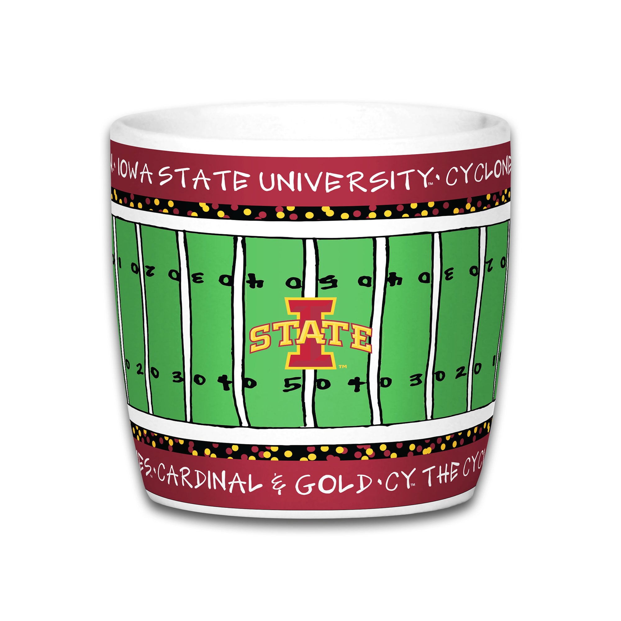 Mug de stade Iowa State Cyclones de 887 ml (30 oz).