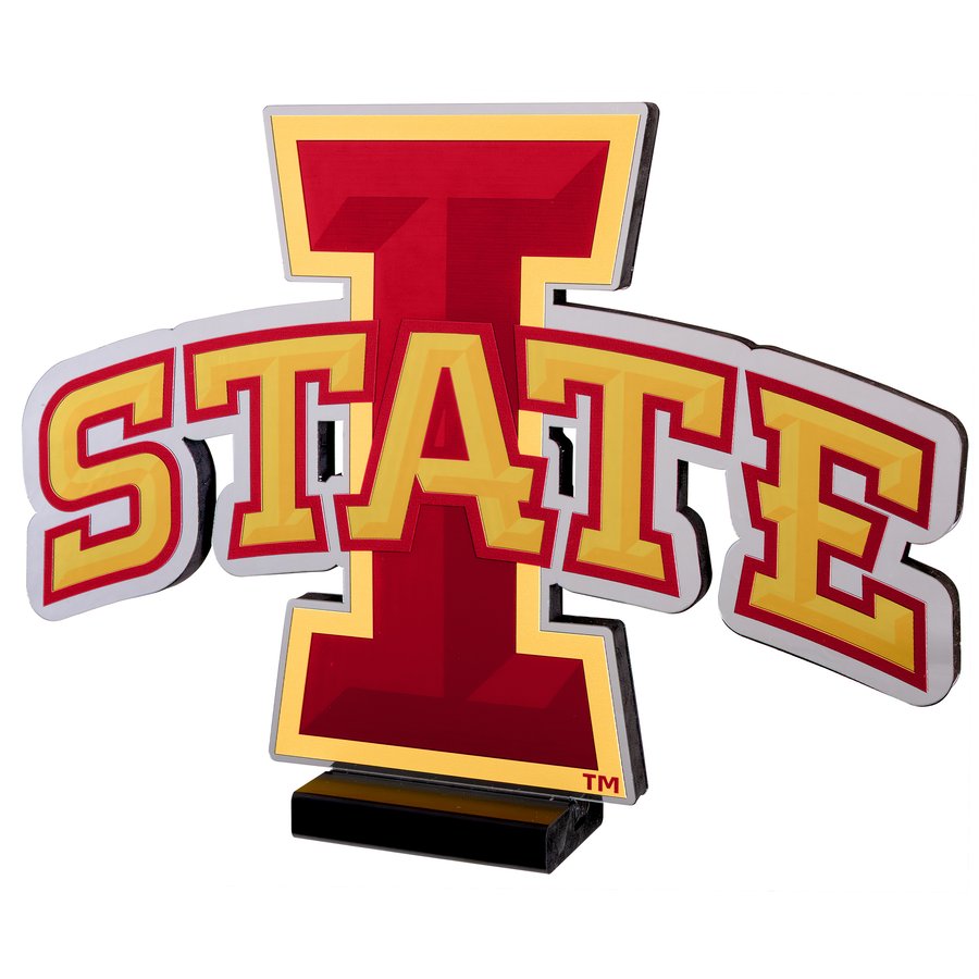 Iowa State Cyclones LED Infinity Logo Light