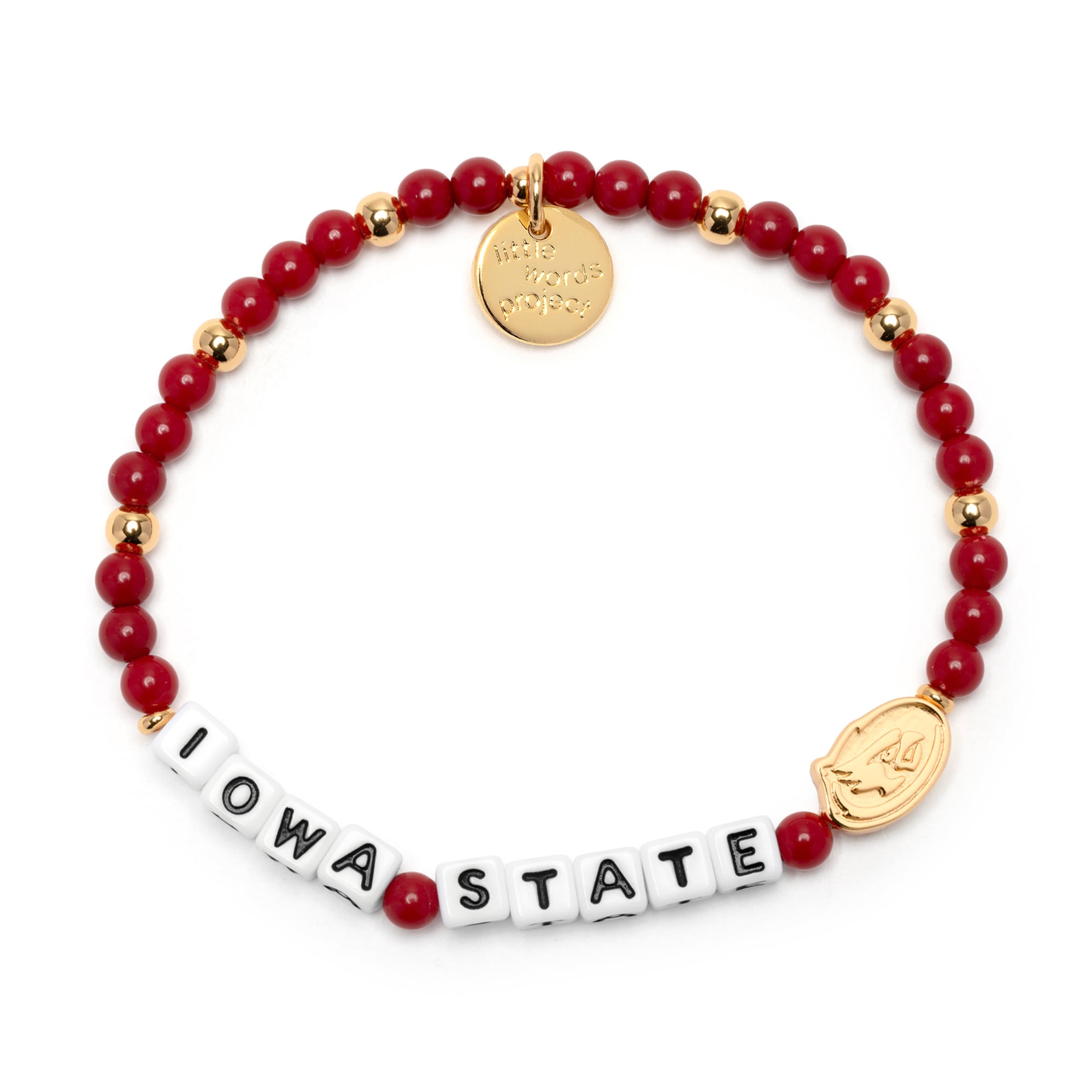 Bracelet de l'équipe des Cyclones de l'Iowa State Project Little Words