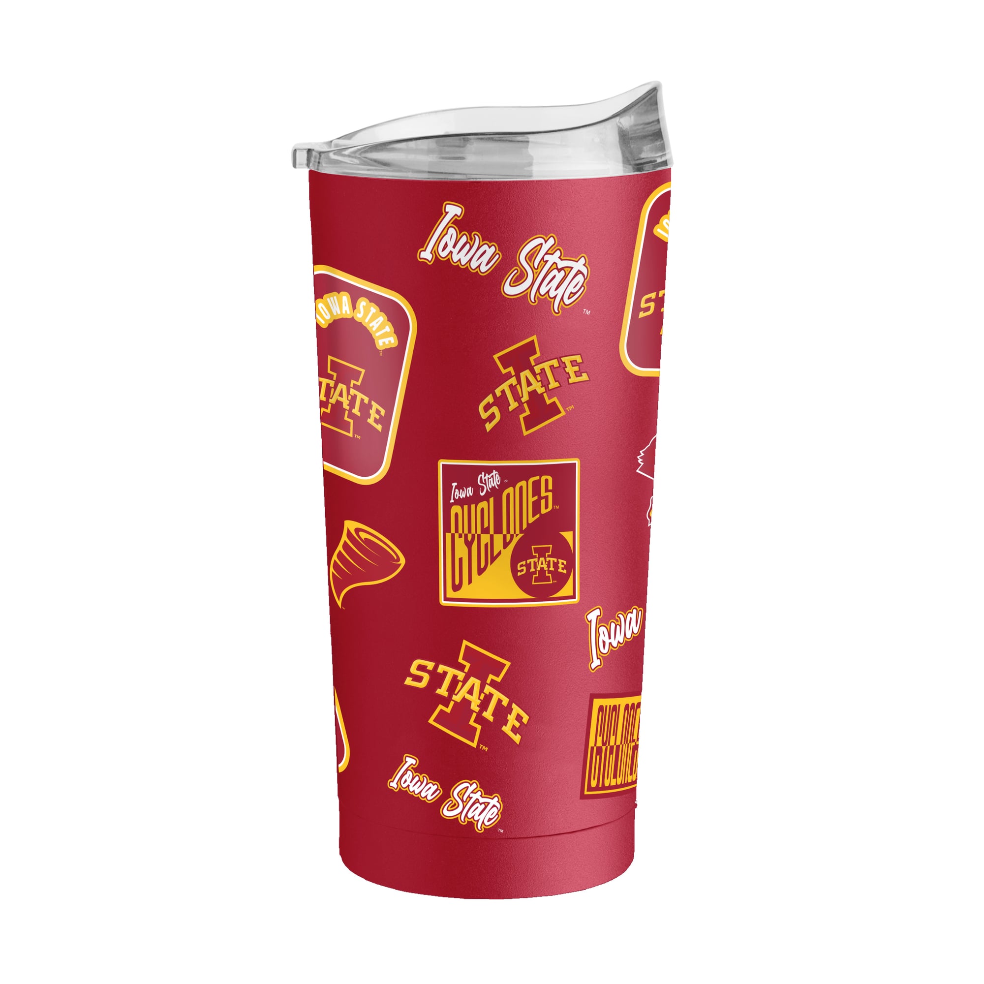 Gobelet isotherme Dreamweave de 59 cl (20 oz) à revêtement en poudre, logo Iowa State Cyclones