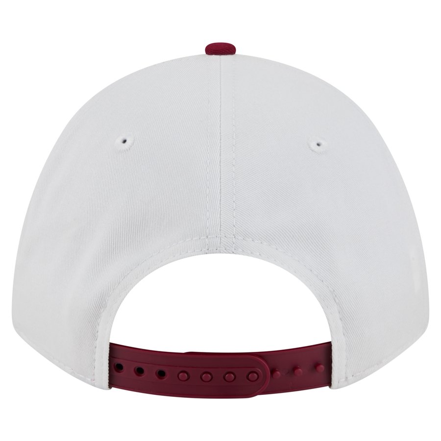 Men's New Era White/Cardinal Iowa State Cyclones Arch Two-Tone Rope ...