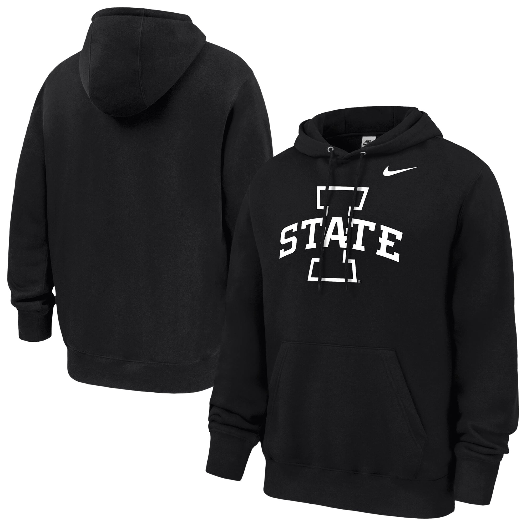 Men's Nike Crimson Iowa State Cyclones Club Fleece Hoodie