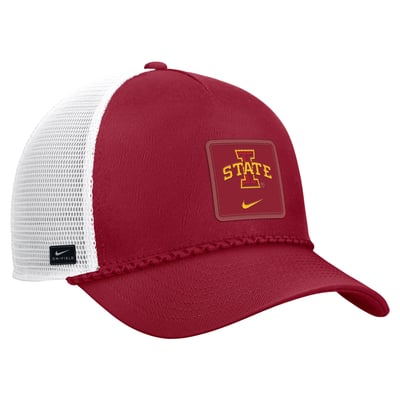 Iowa State Cyclones Nike 2026 On-Field Rope Adjustable Trucker Hat - Cardinal
