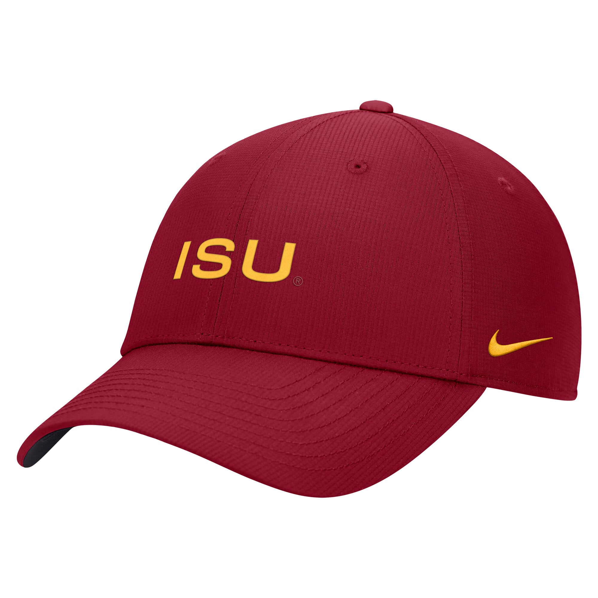 Men's Nike Cardinal Iowa State Cyclones 2026 Sideline Ripstop Dri-FIT Adjustable Hat