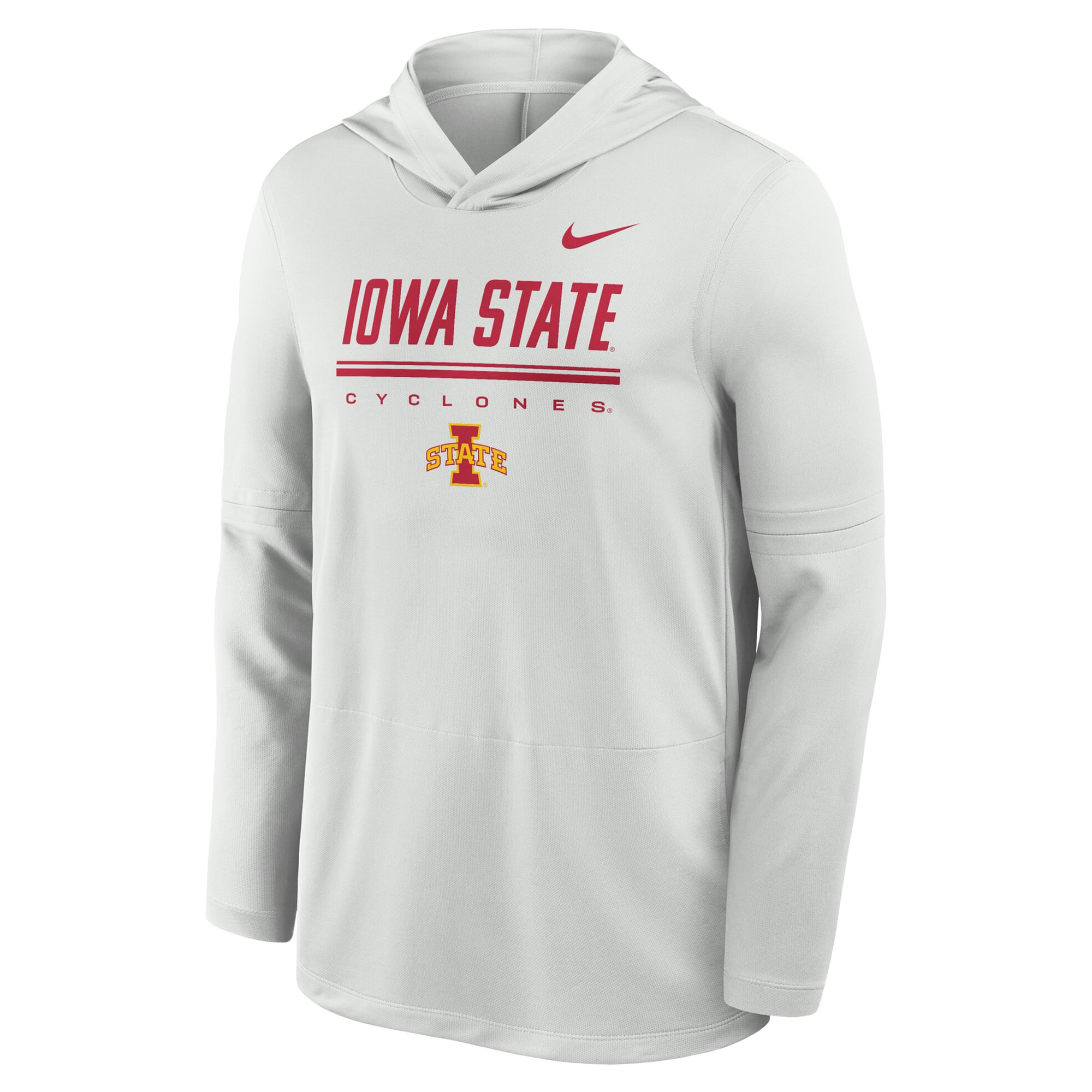 Haut à capuche léger Nike gris Iowa State Cyclones 2026 Sideline Dri-FIT pour homme